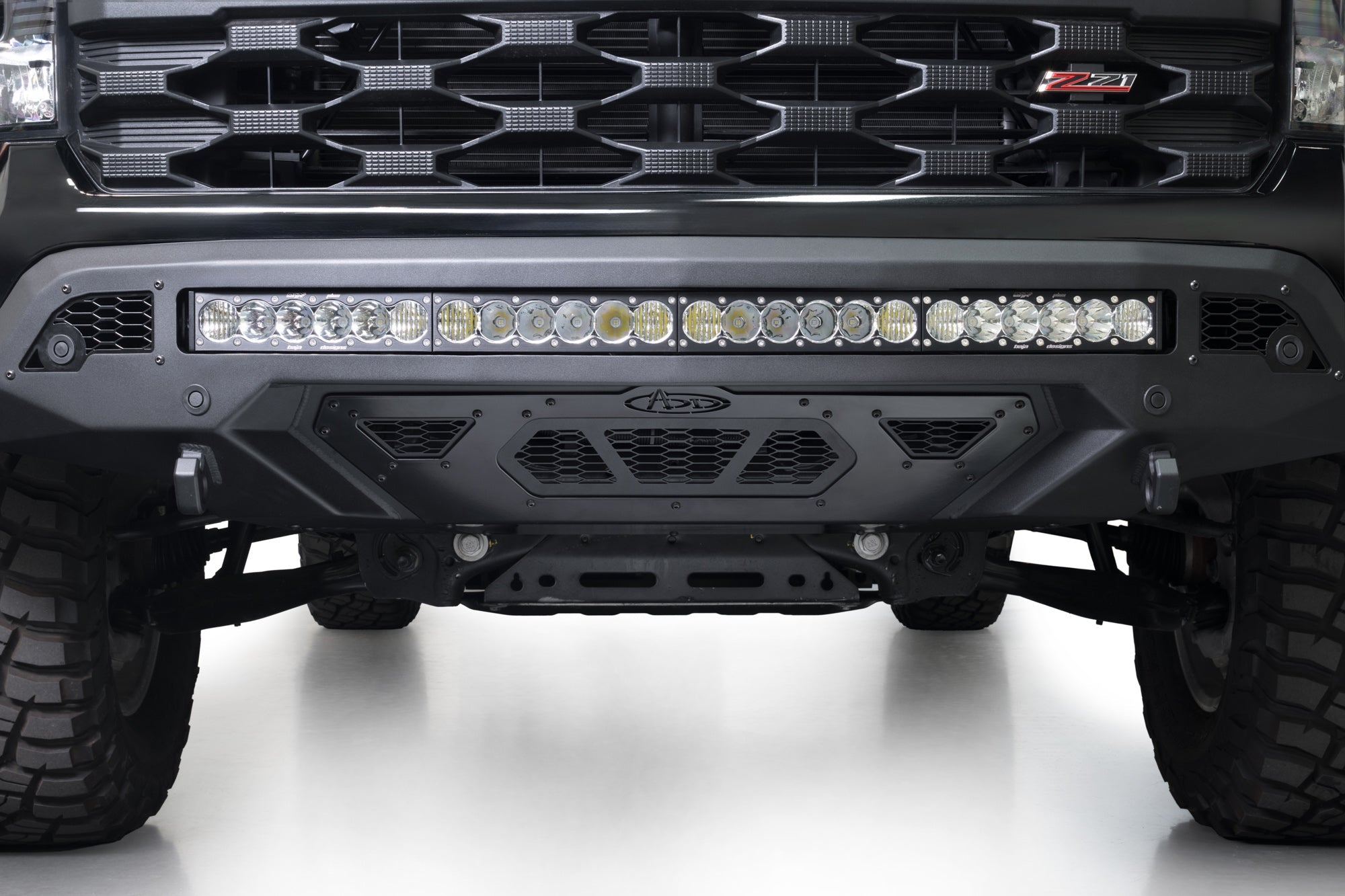 2022-2025-Silverado-1500-Stealth-Fighter-Front-Bumper-4 - NVMOS