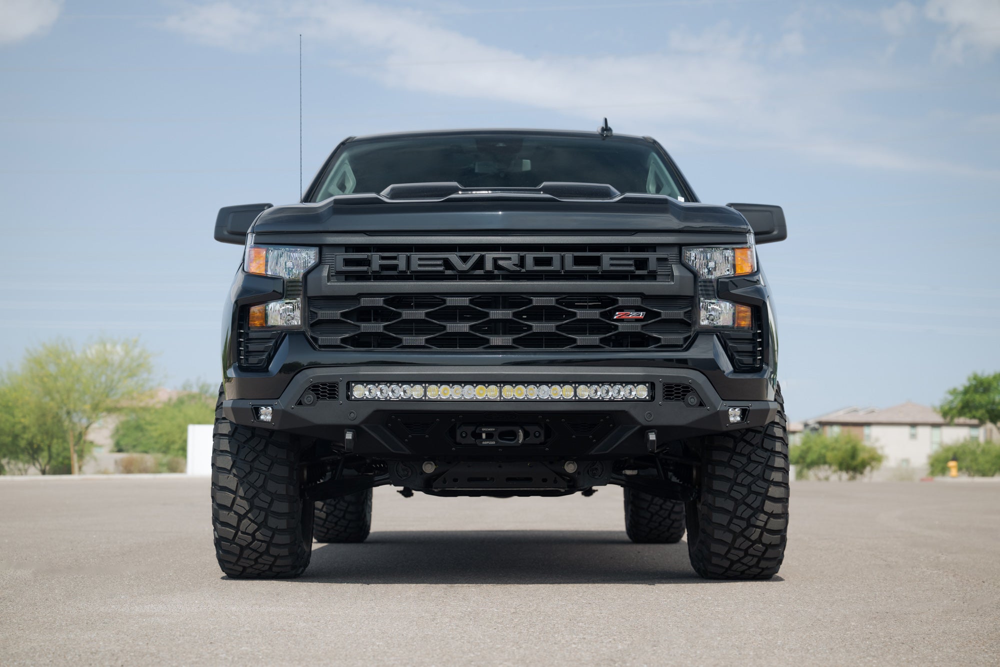 2022-2025-Silverado-1500-Stealth-Fighter-Front-Bumper-Outdoor-8 - NVMOS