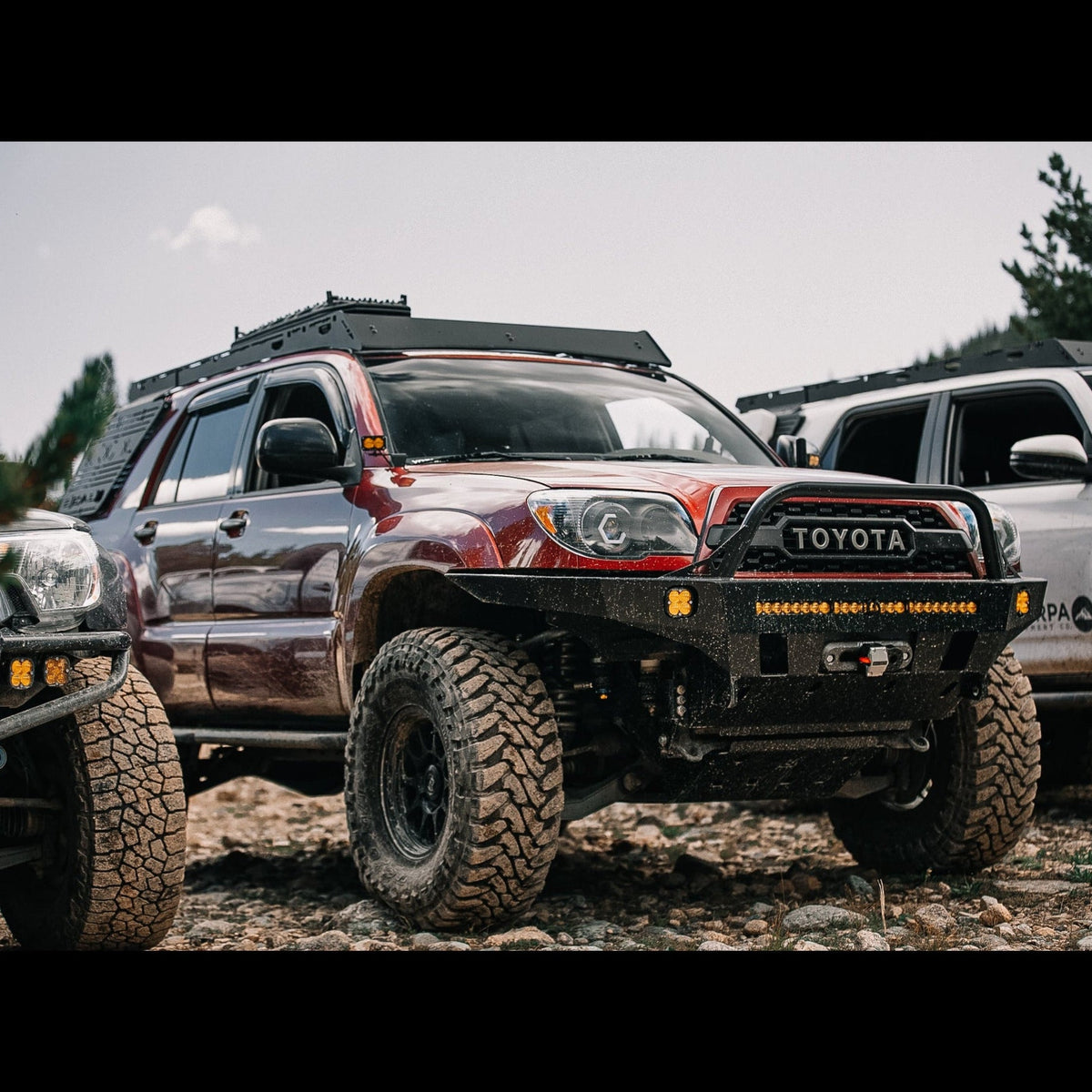 C4 Fabrication 4Runner Overland Series Front Bumper / 4th Gen / 2003-2009
