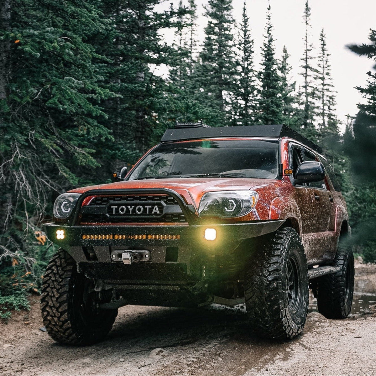 C4 Fabrication 4Runner Overland Series Front Bumper / 4th Gen / 2003-2009