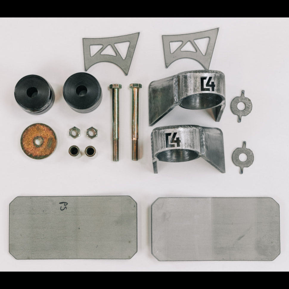 C4 Fabrication Tacoma Body Mount Relocation / 2nd Gen / 2005-2015