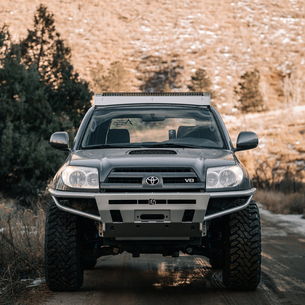 C4 Fabrication 4Runner Hybrid Front Bumper / 4th Gen / 2003-2009