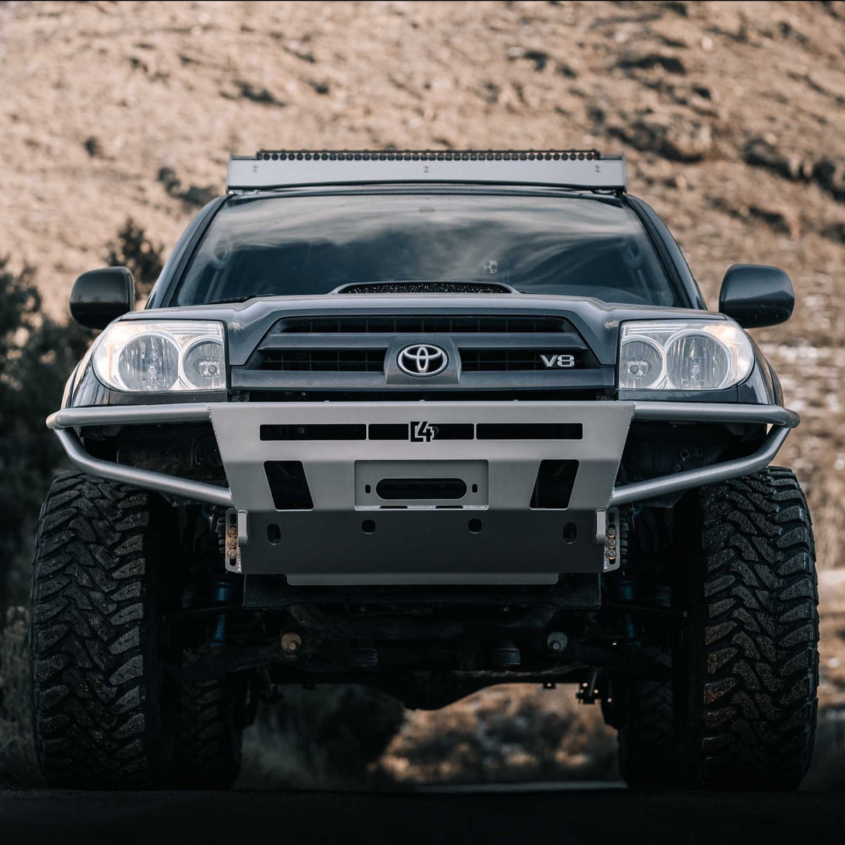 C4 Fabrication 4Runner Hybrid Front Bumper / 4th Gen / 2003-2009