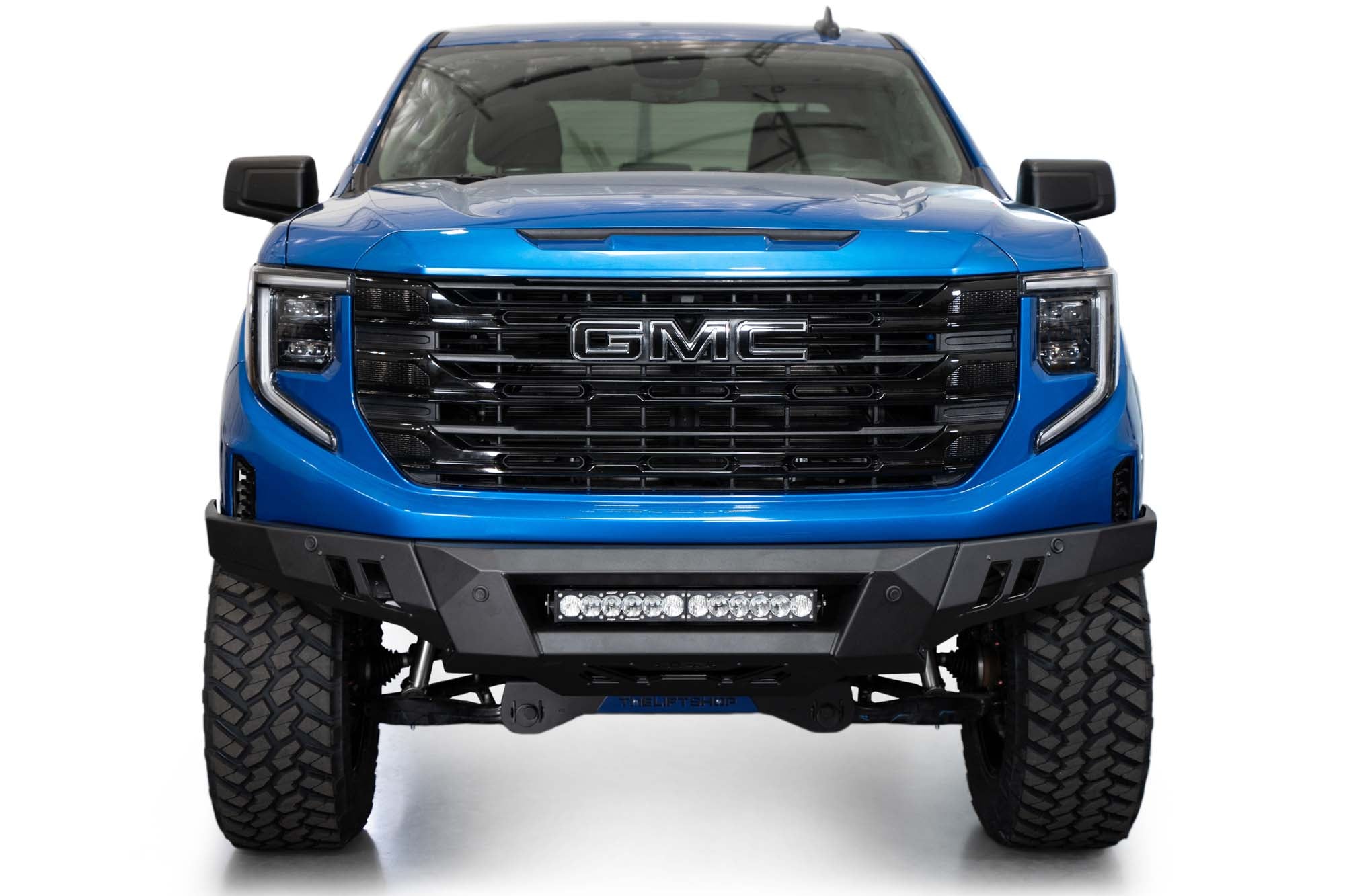 2022_GMC-Sierra-1500-black-label-front-bumper-installed-1 - NVMOS
