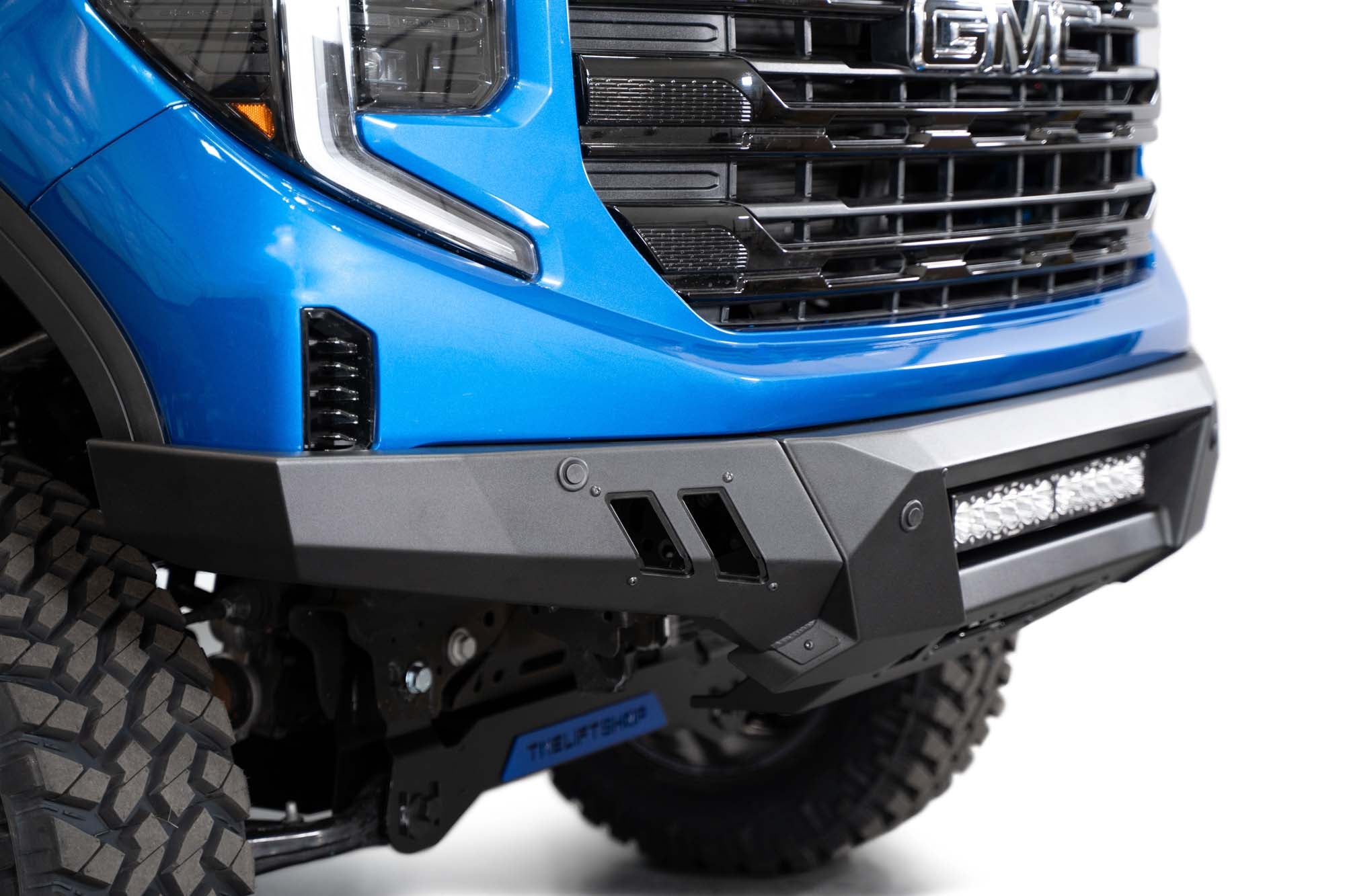 2022_GMC-Sierra-1500-black-label-front-bumper-installed-7 - NVMOS