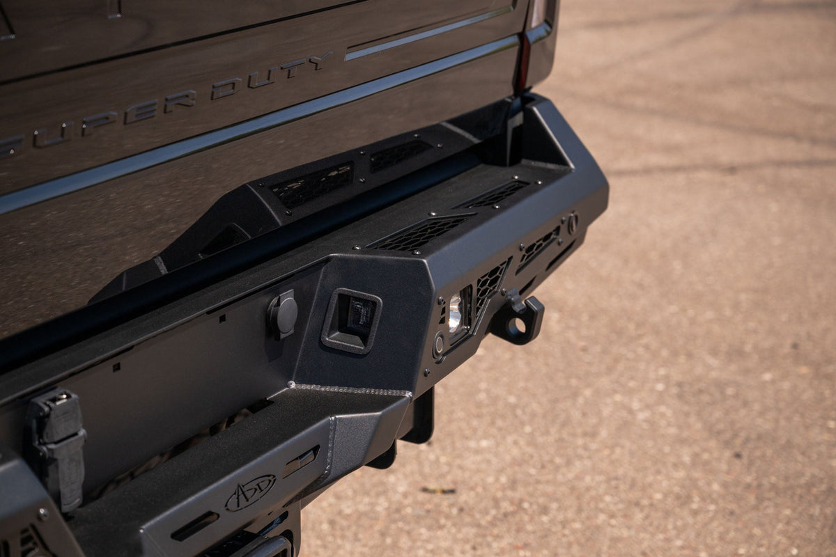 Addictive Desert Designs Stealth Fighter rear bumper for Ford Super Duty F-250 and F-350