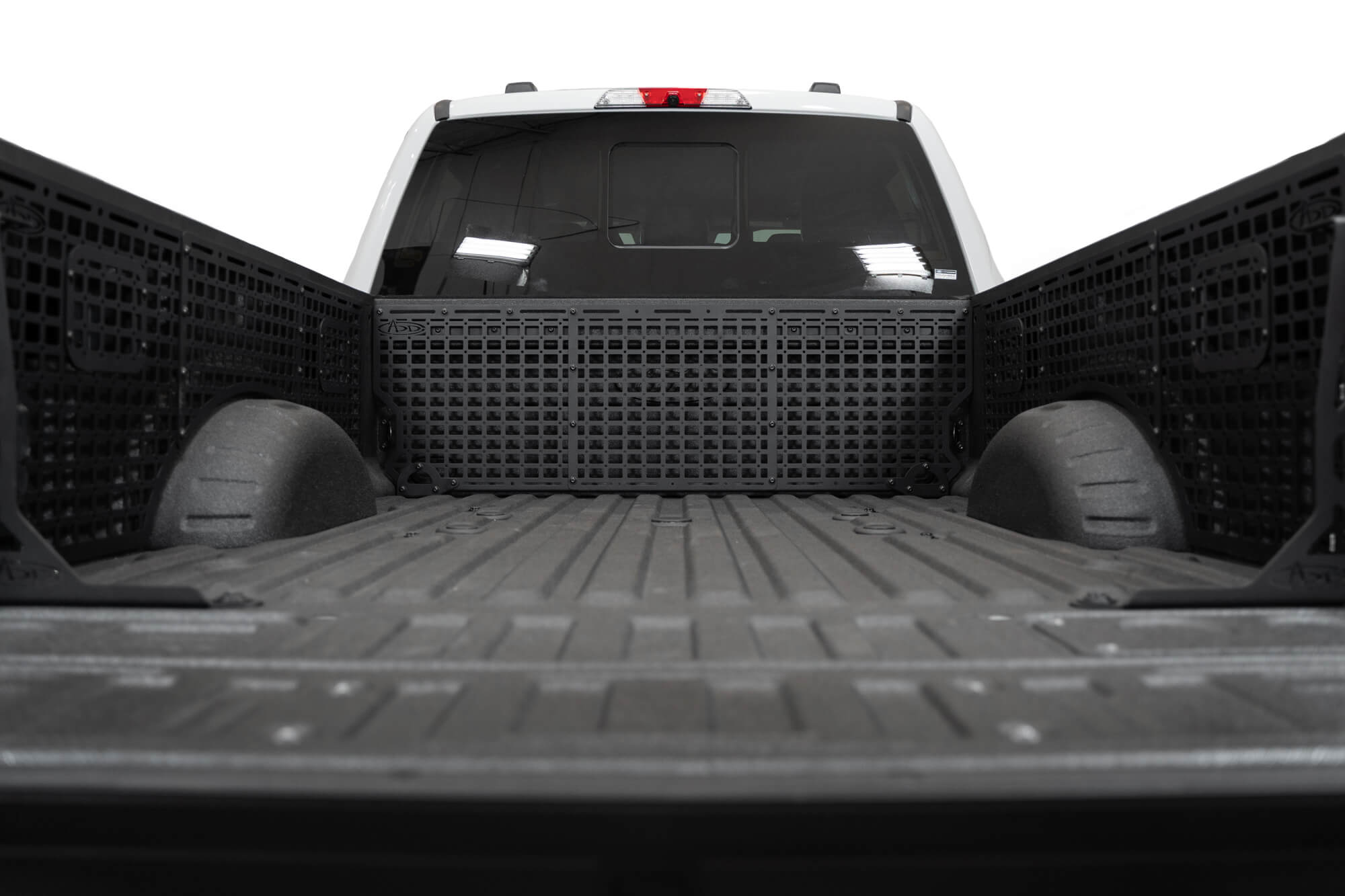 2023-Ford-F-250-350-Super-Duty-Bed-Cab-Molle-Panel-Installed-02 - NVMOS
