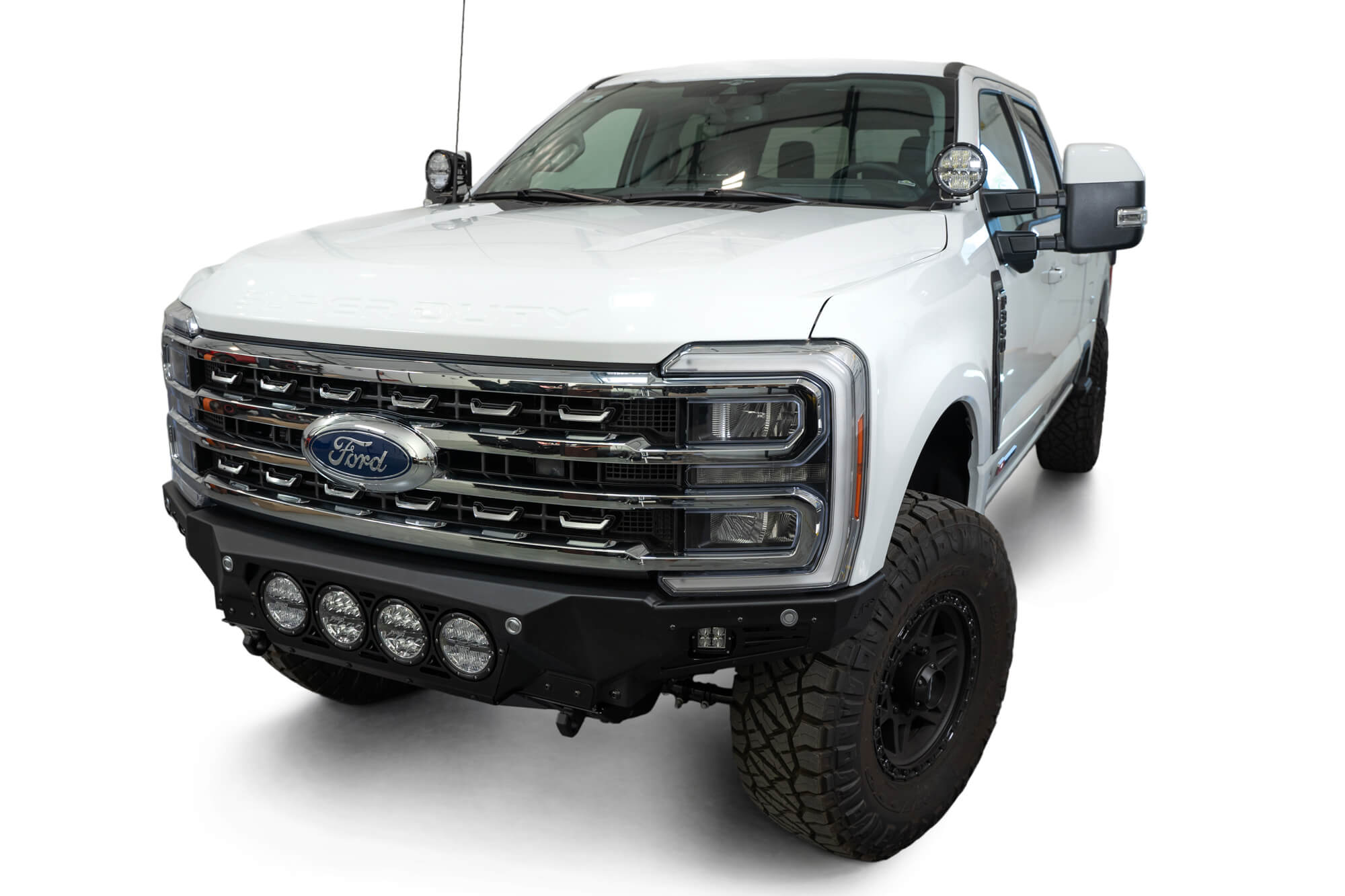 2023-Ford-F-250-350-Super-Duty-Ditch-Light-Mounts_Installed_08 - NVMOS