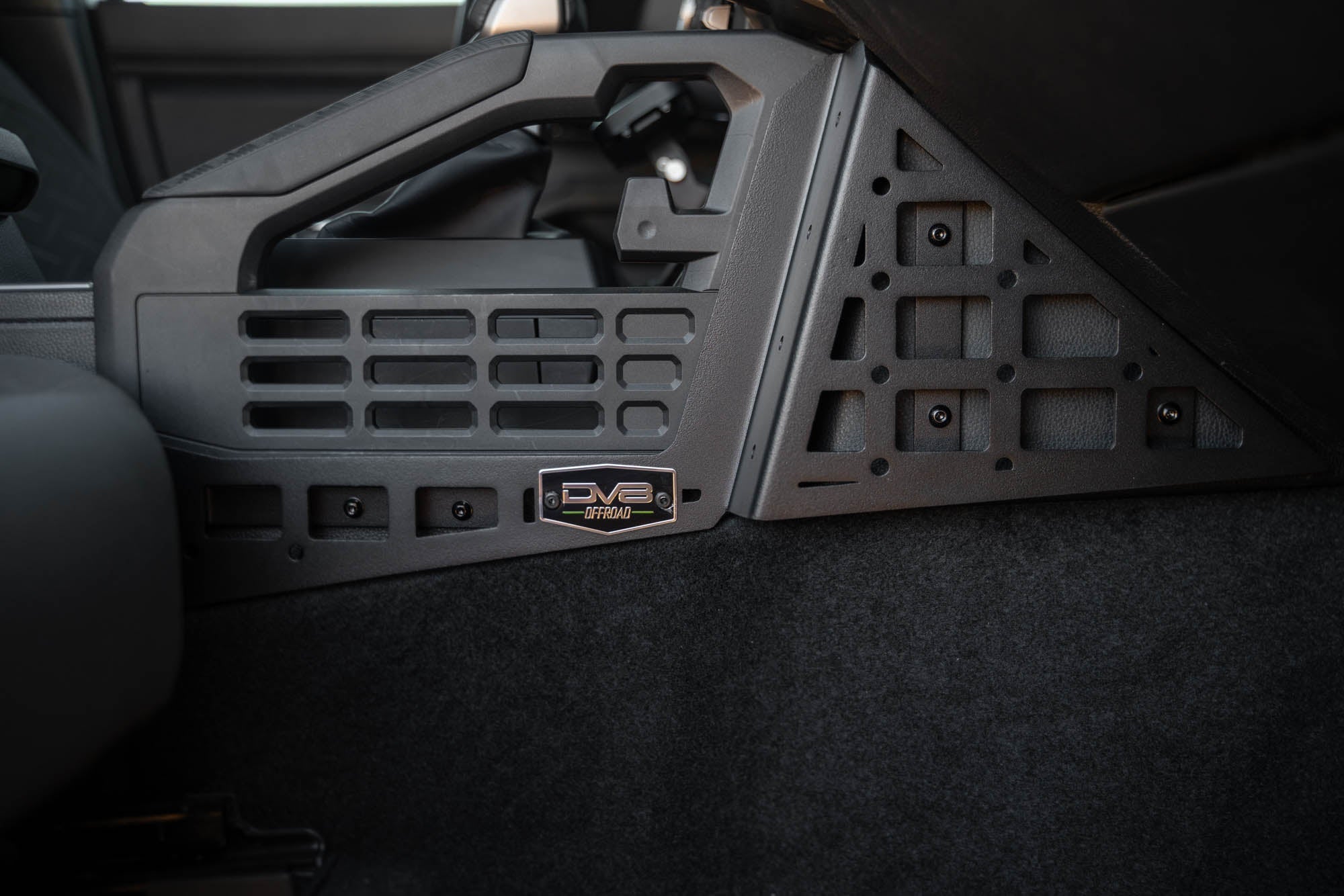 2024-Tacoma-Center-Console-Molle-Panels-_-Device-Mount-Installed-10 - NVMOS