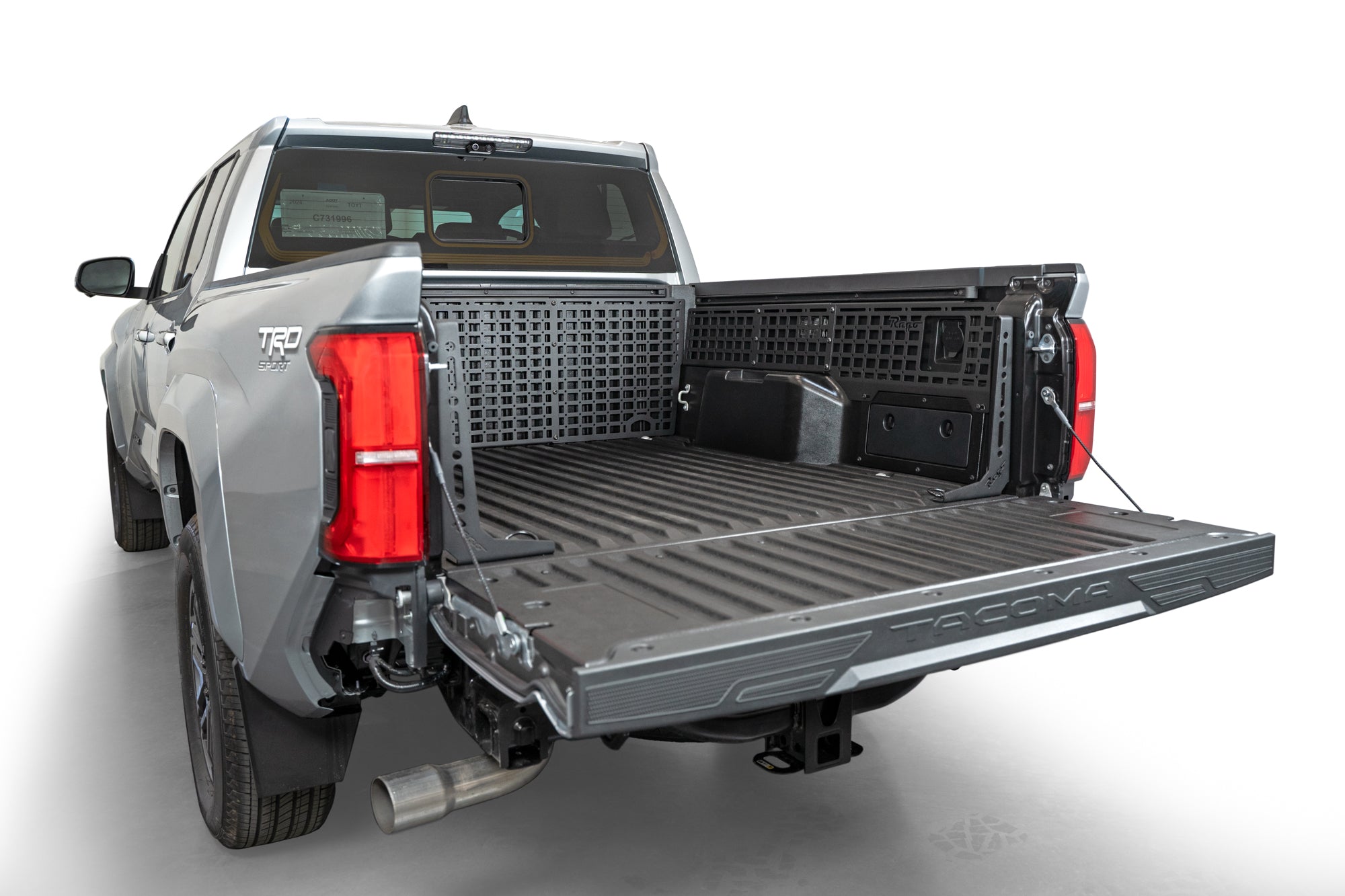 2024-Toyota-Tacoma-Bed-Side-Molle-Panels-Passenger-Side-Installed-1 - NVMOS