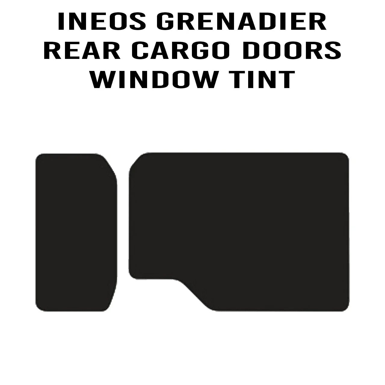 Easy DIY Window Tint Kit - 2024+ Grenadier
