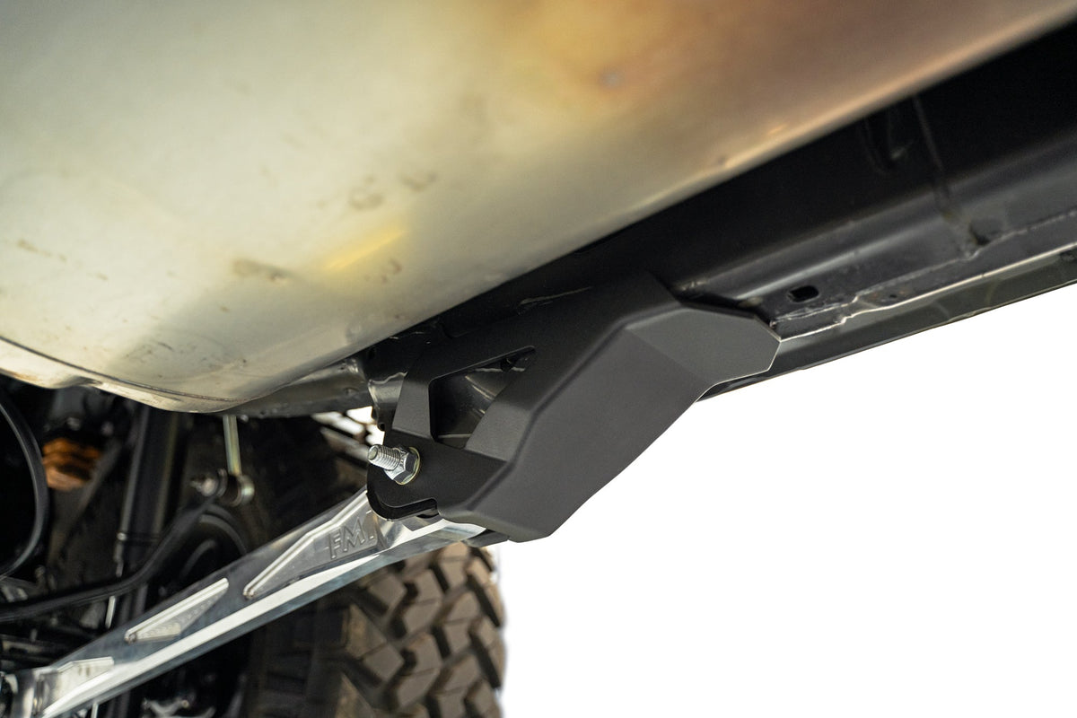 Rago Fabrication trailing arm skid plates for Toyota Tacoma