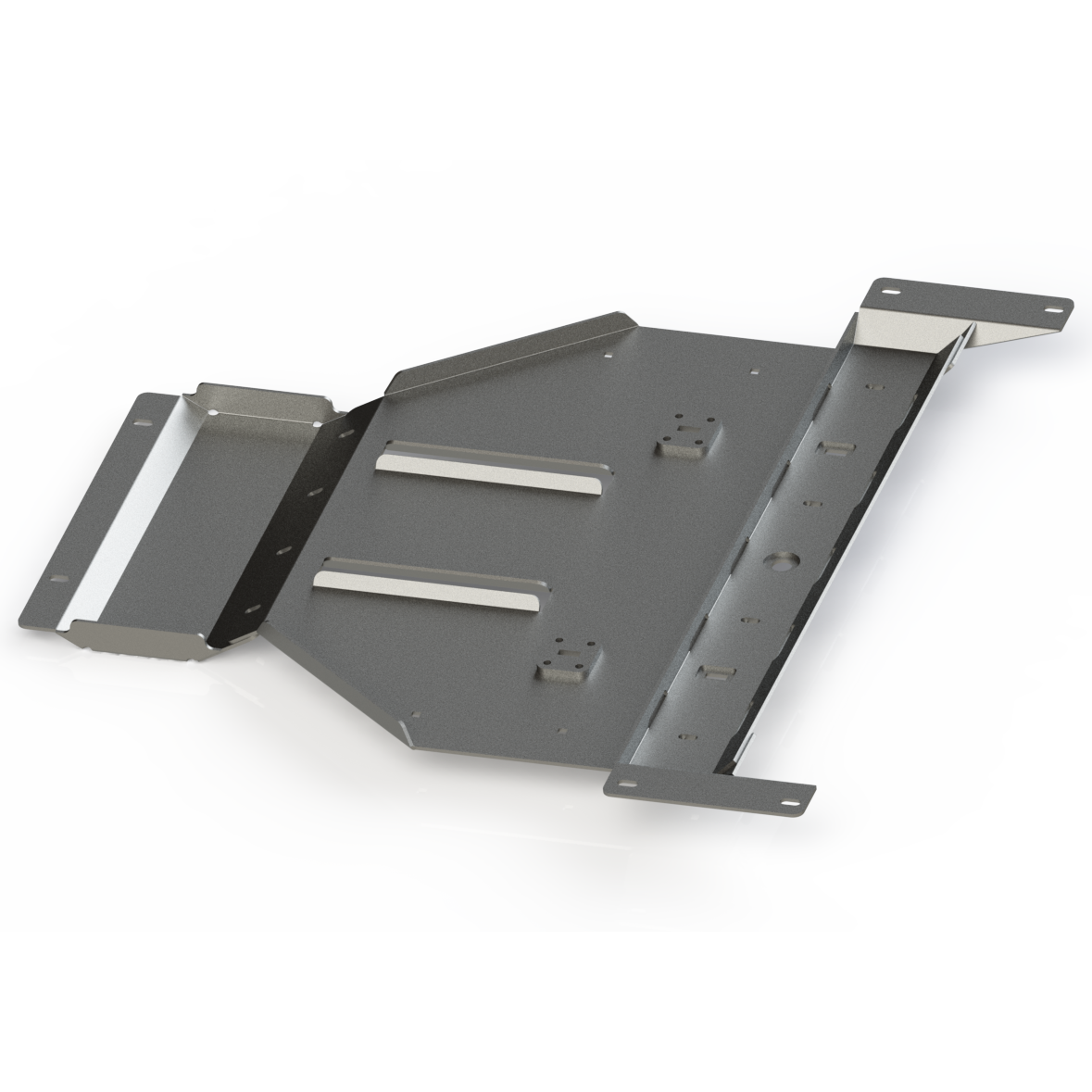 C4 Fabrication Tacoma Rear Skid Plates / 4th Gen / 2024-2026
