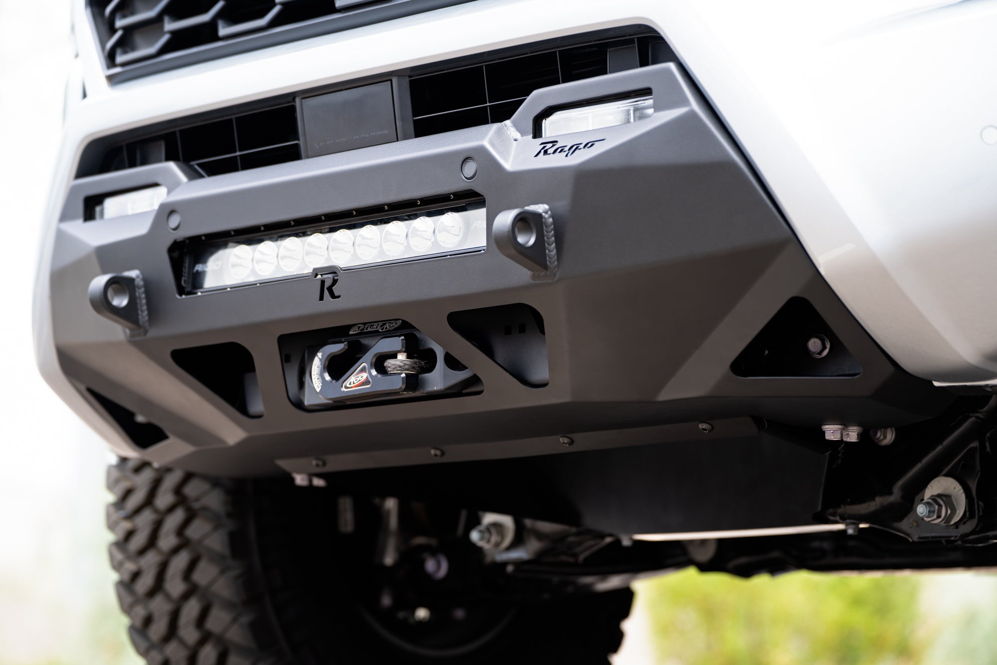 2024_Toyota-Tacoma-Center-Mount-Winch-Front-Bumper-Installed-8 - NVMOS