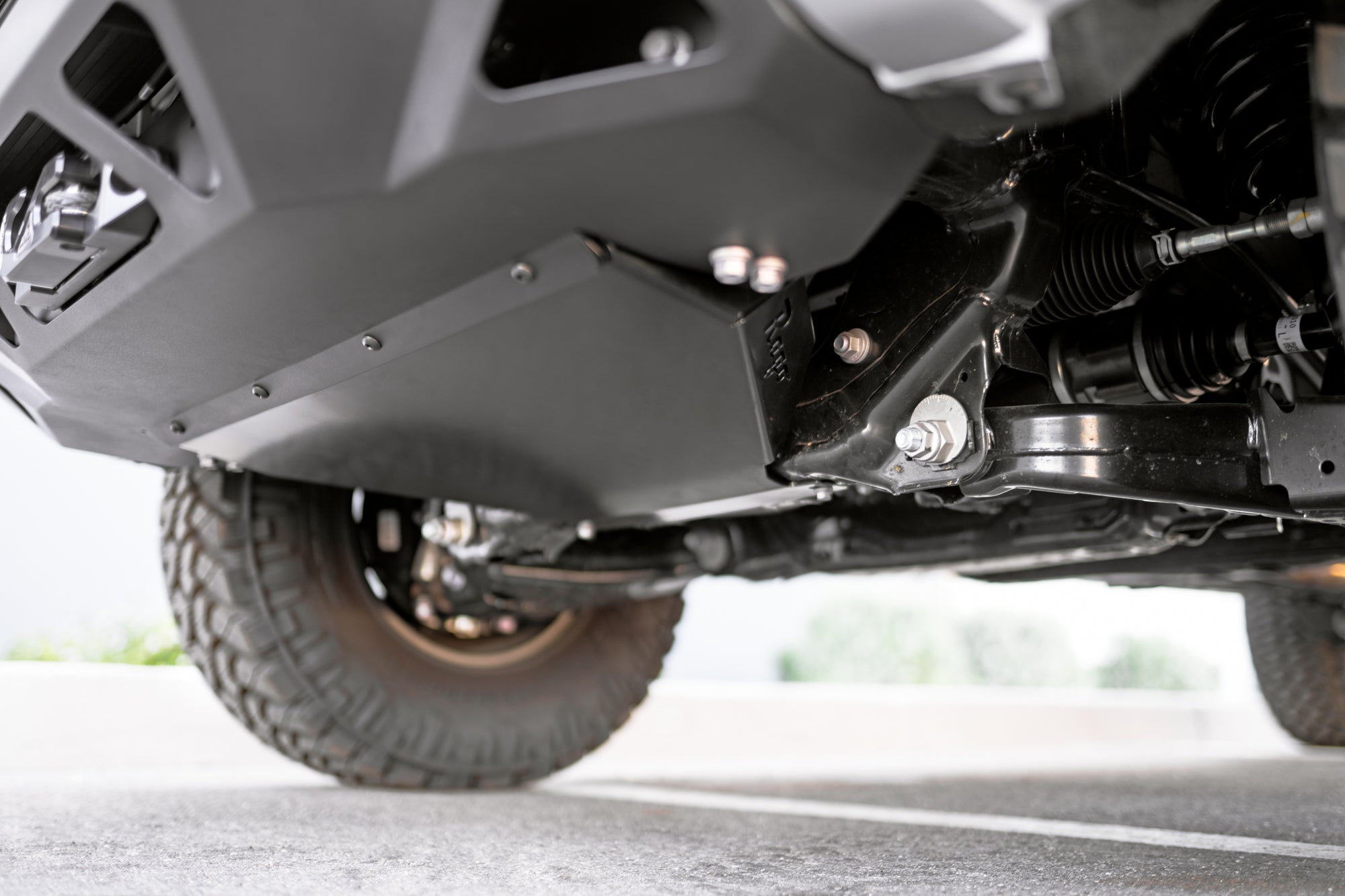 2024_Toyota-Tacoma-Skid-Plate-for-Center-Mount-Front-Bumper-Installed-1 - NVMOS