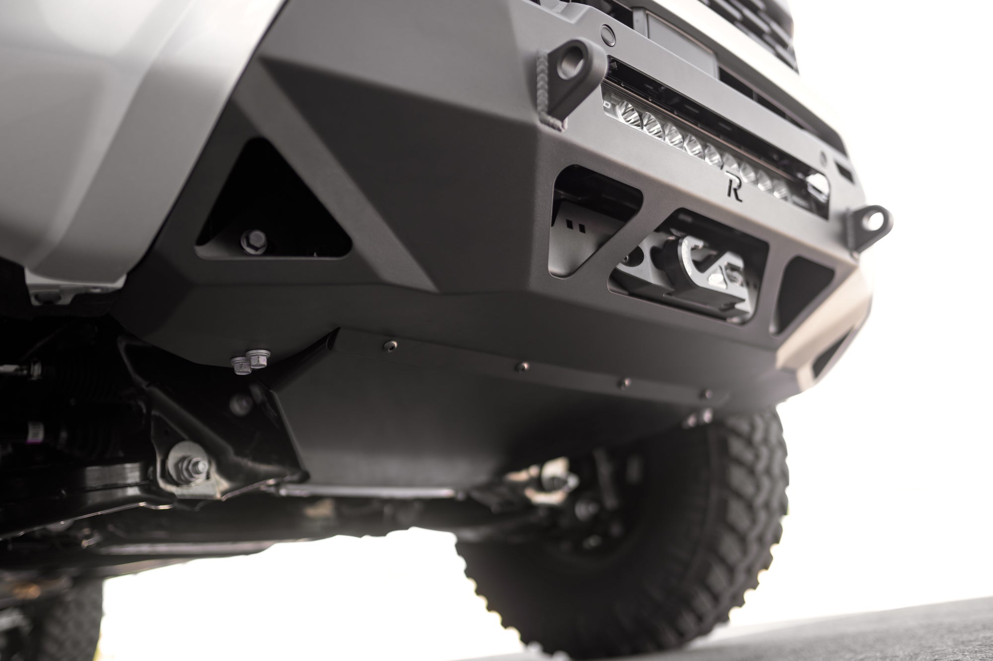 2024_Toyota-Tacoma-Skid-Plate-for-Center-Mount-Front-Bumper-Installed-5 - NVMOS