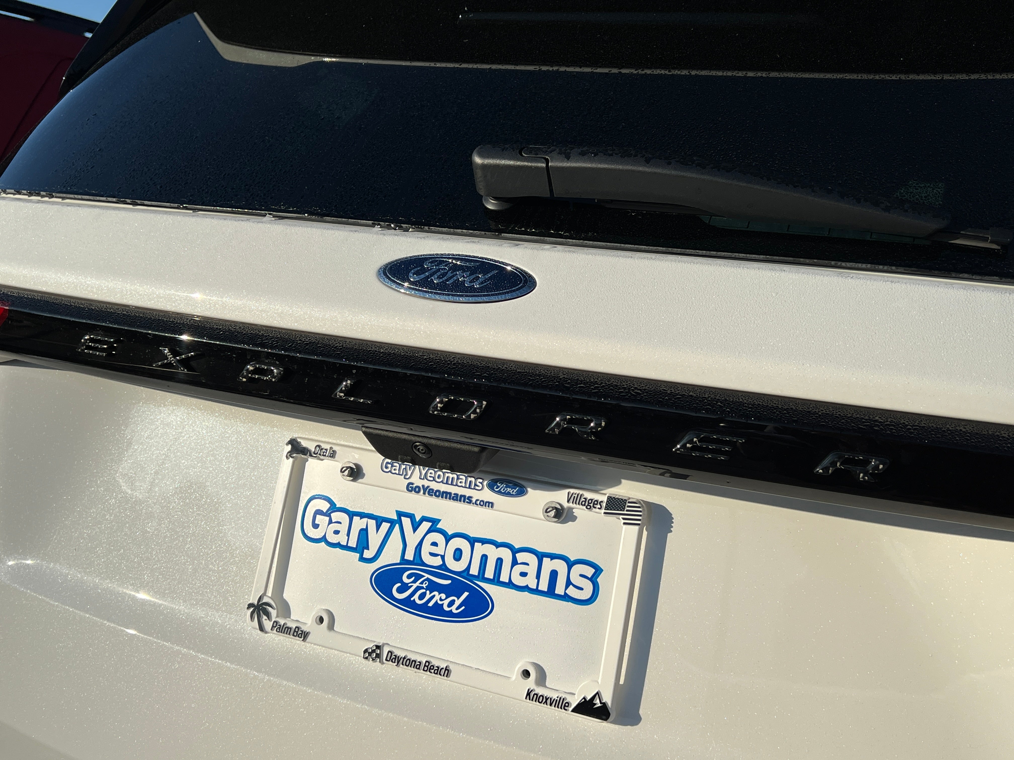 Liftgate Letter Overlays Fits 2025-2026 Ford Explorer