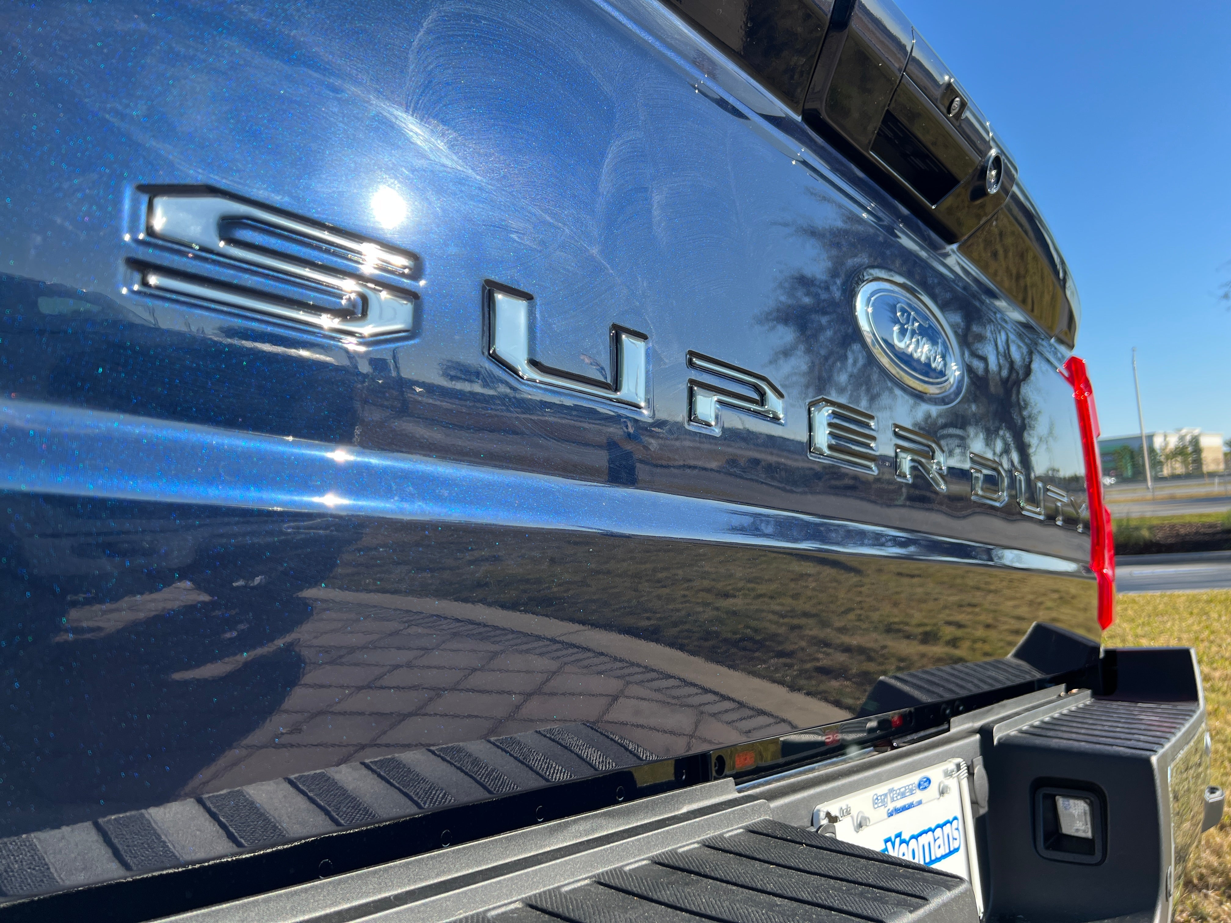 Tailgate Letter Inserts Fits 2023-2026 Ford Super Duty XL/XLT/STX/Tremor/Lariat