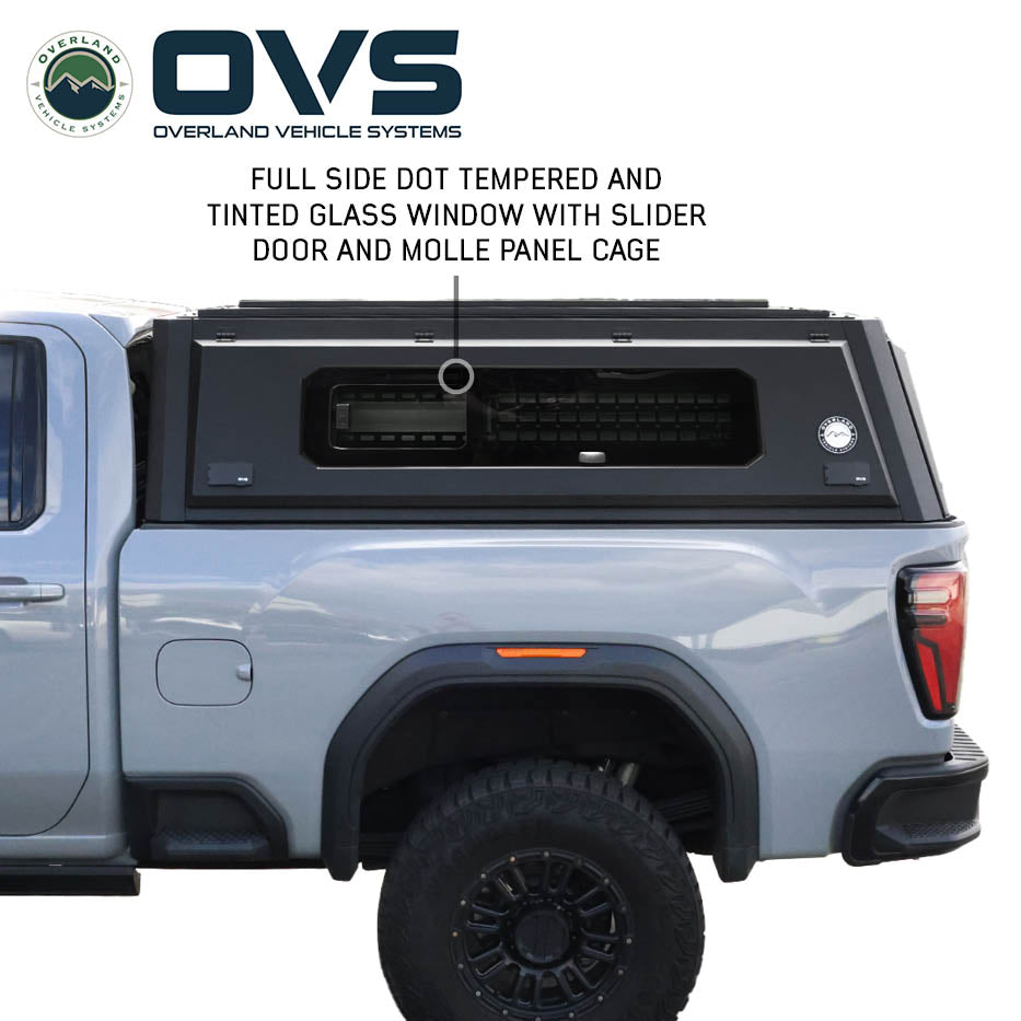OVS Expedition PRO+ truck cap with full windows for 2020-2027 Chevy Silverado / GMC Sierra 2500/3500 HD - view 8