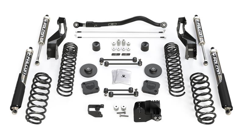 TeraFlex 3.5" Trail Select Adventure Kit W/ Falcon 2.1 Shocks JT Gladiator 2020-2026