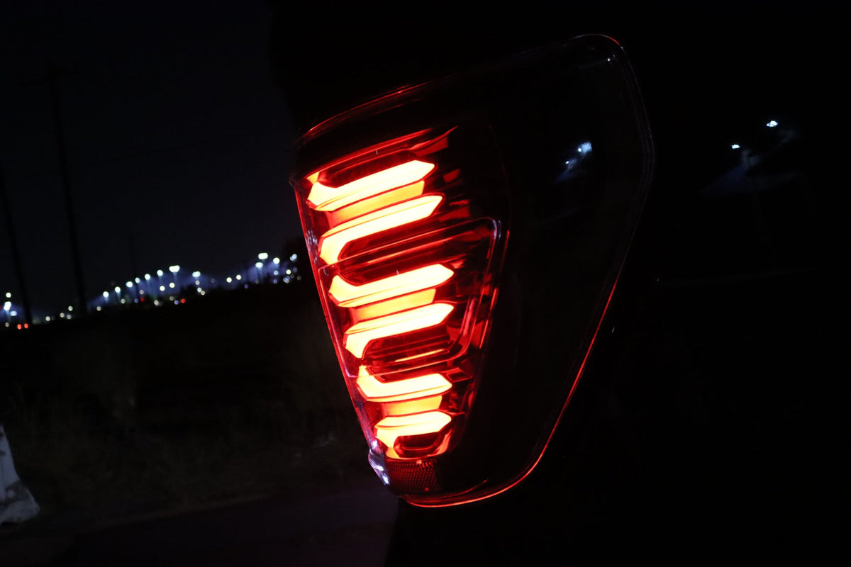 AlphaRex LUXX-Series LED Tail Lights for Ford F-150 - Alpha-Black