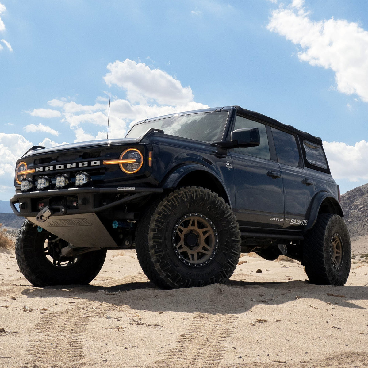 AlphaRex NOVA-Series LED Projector Headlights for Ford Bronco / Ford Bronco Raptor - Alpha-Black