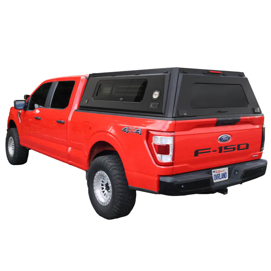 OVS Expedition PRO+ truck cap with full windows for 2021-2027 Ford F-150 - view 2