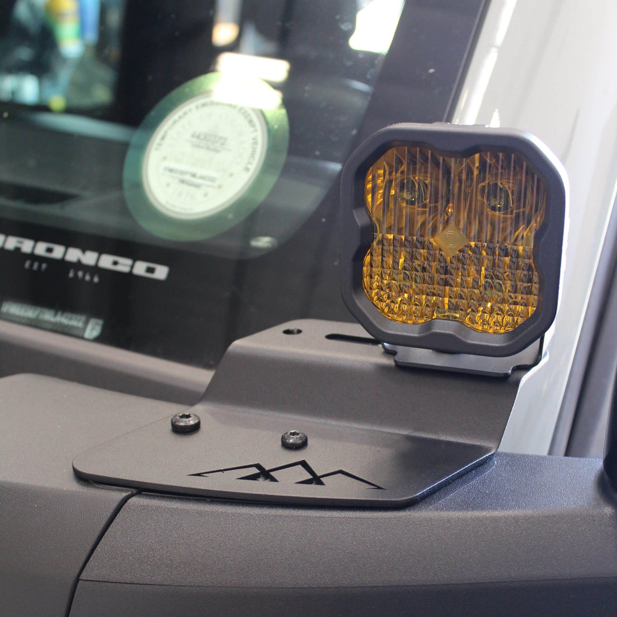 RCI ditch light brackets for 2021-present Ford Bronco