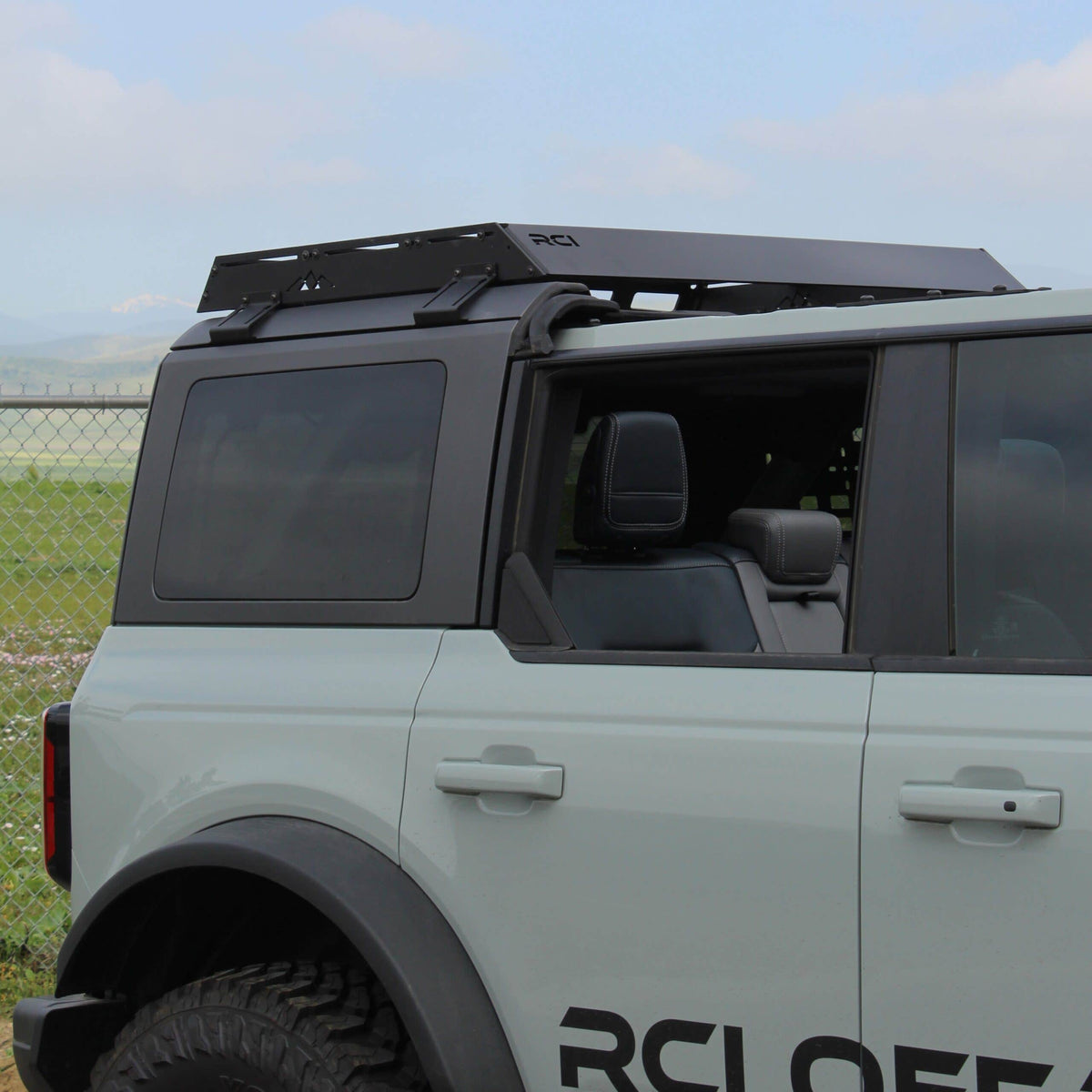 RCI Horizon half length roof rack for 2021+ Ford Bronco 4-door