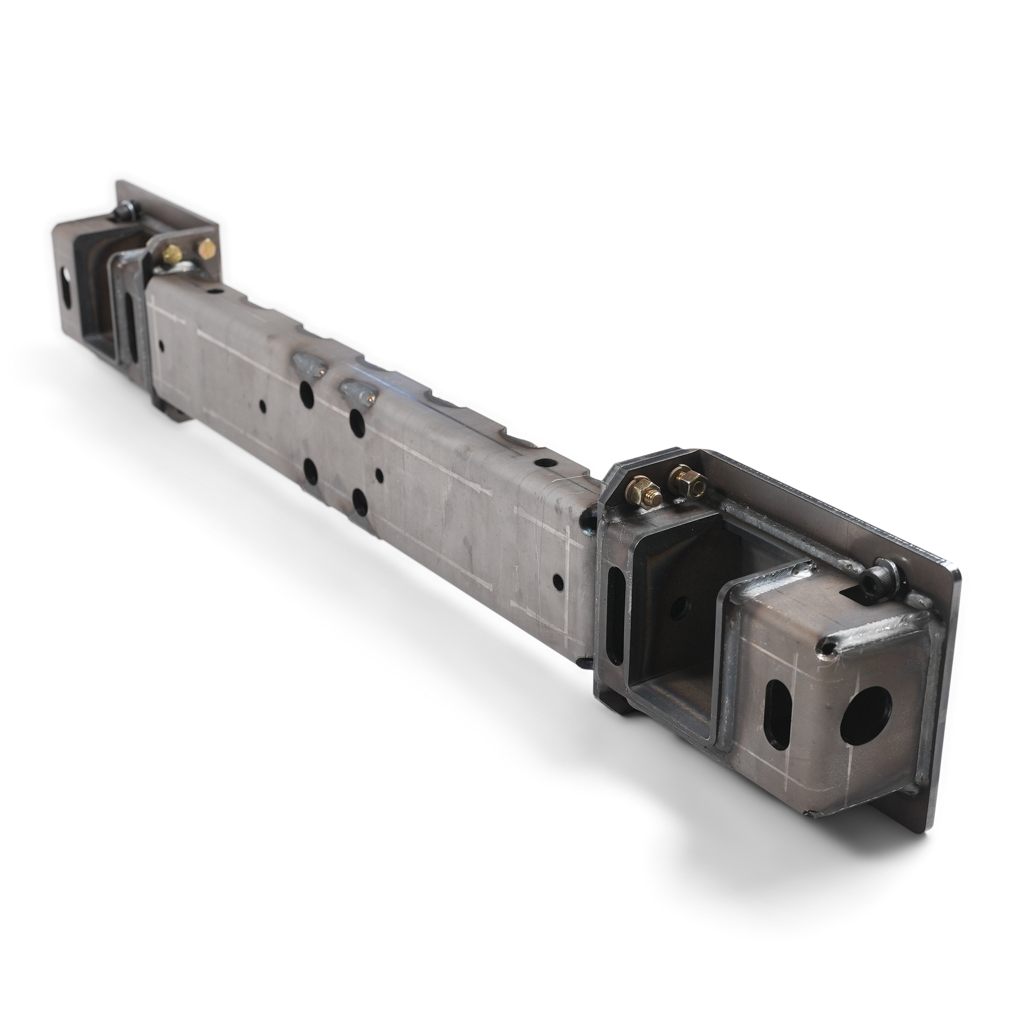 Heavy-duty steel rear frame crossmember for Toyota Tacoma or off-road vehicle
