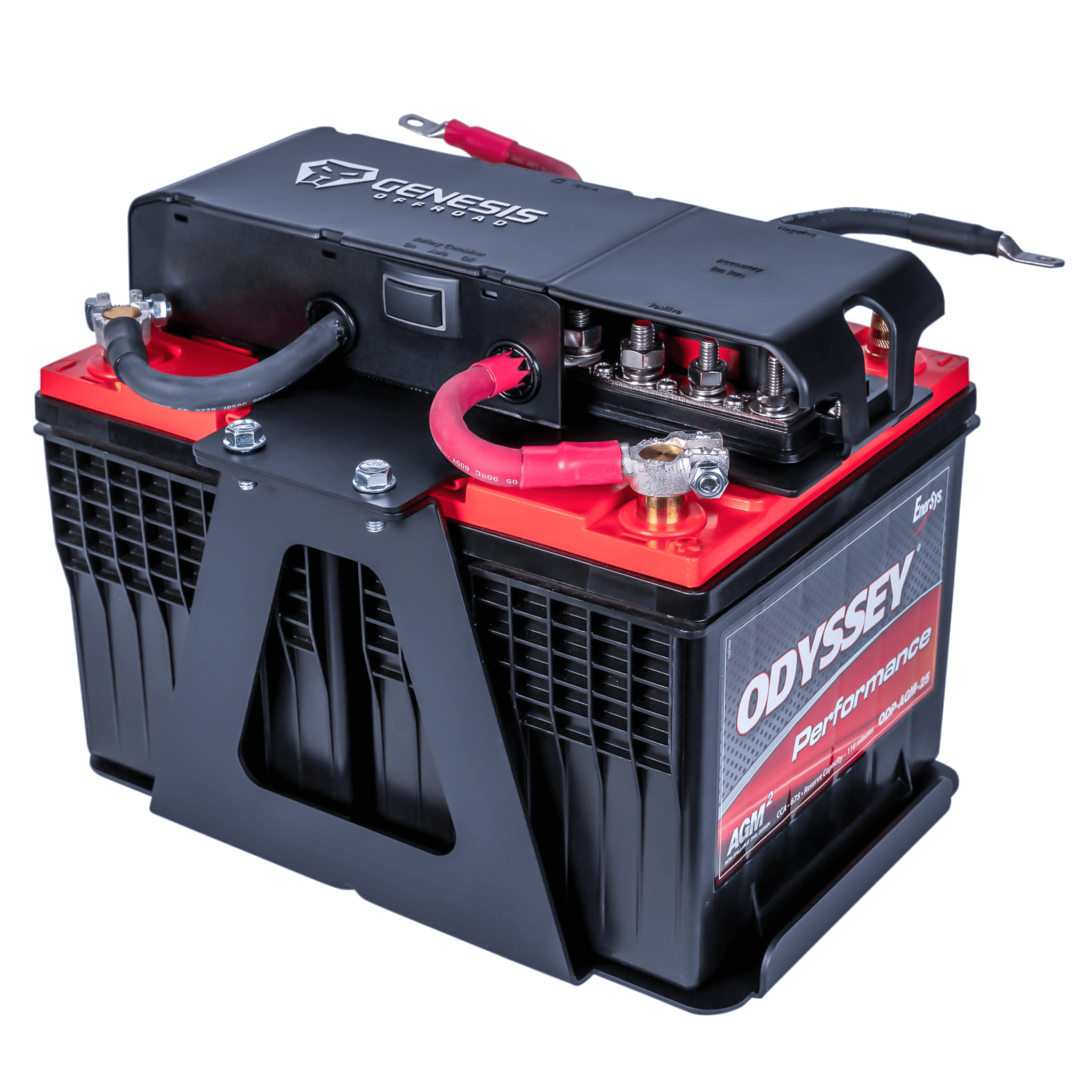 Genesis Offroad Gen 3 Dual Battery Kit for 2007–2014 Toyota FJ Cruiser