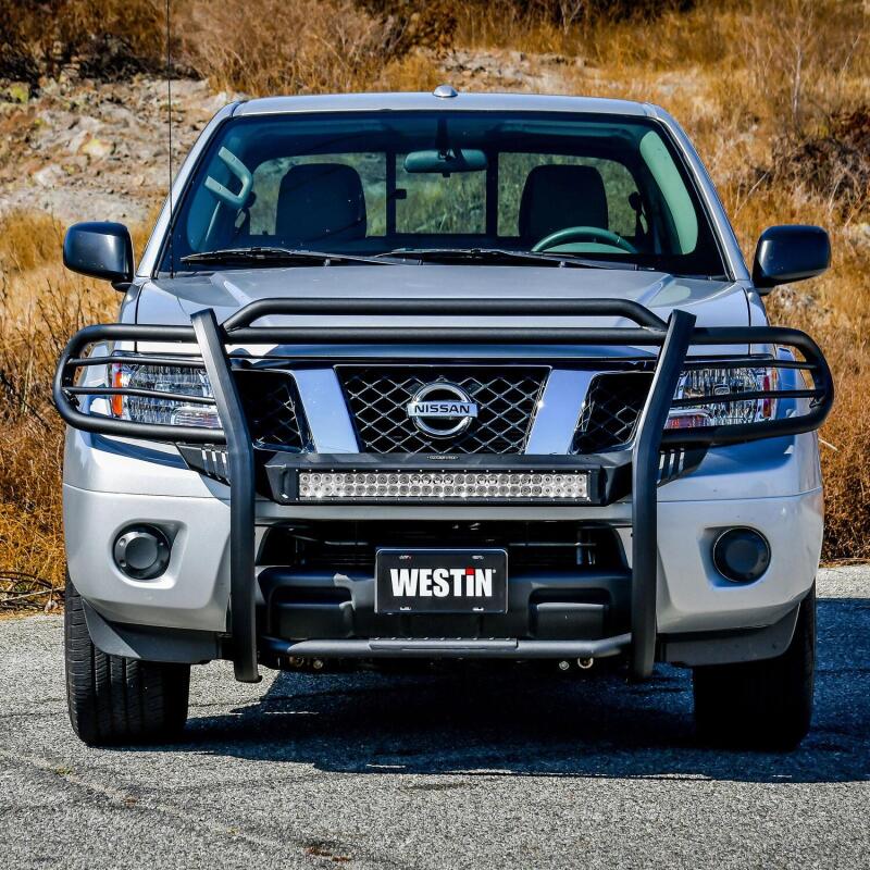 Westin Sportsman X Grille Guard, Textured Black, fits Nissan Frontier