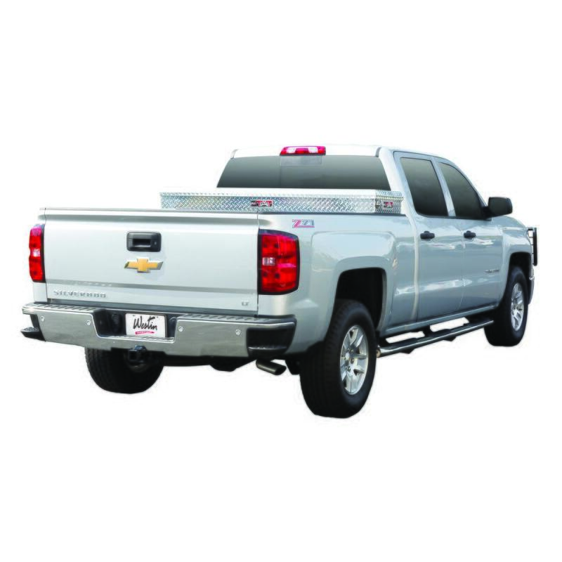 Westin PRO TRAXX 5 Wheel-to-Wheel Oval Nerf Step Bars, Crew Cab, 5.5 ft. Bed, fits Chevy Silverado 1500