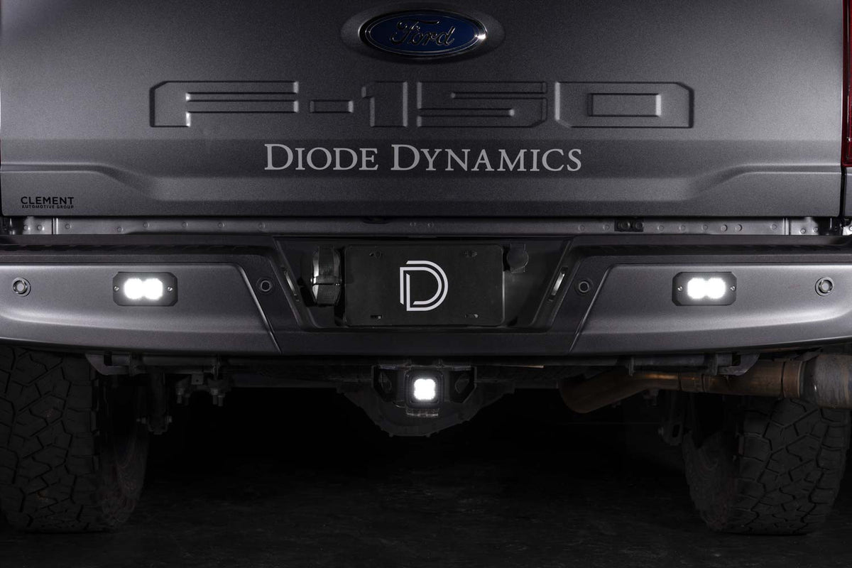 Diode Dynamics Stage Series Flush Mount Reverse Light Kit for trucks and SUVs