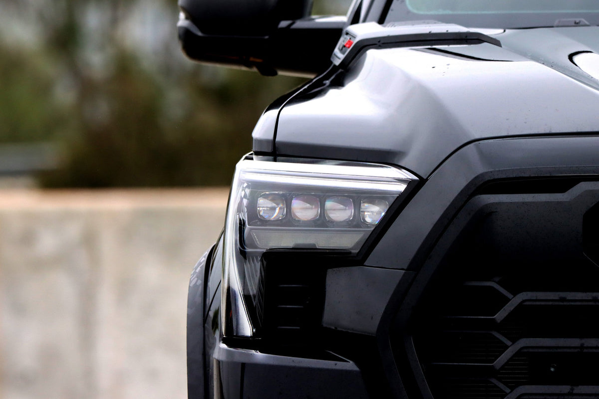 AlphaRex NOVA-Series LED Projector Headlights for Toyota Tundra / Toyota Sequoia - Alpha-Black