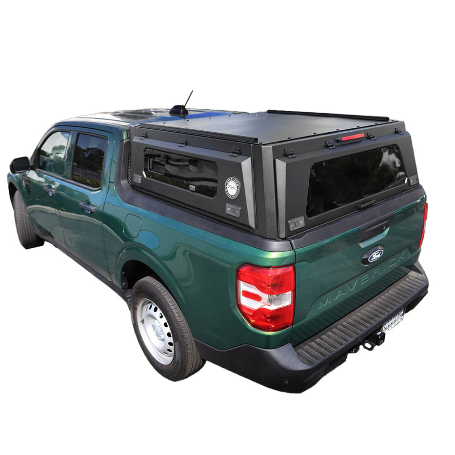 OVS Expedition PRO+ truck cap with full windows for 2022-2027 Ford Maverick - view 2