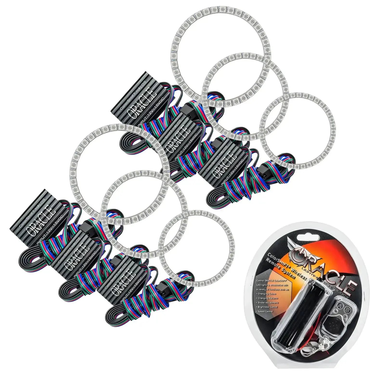 2011-2013 Infiniti QX56 SMD Headlight Halo Kit with RF Controller.