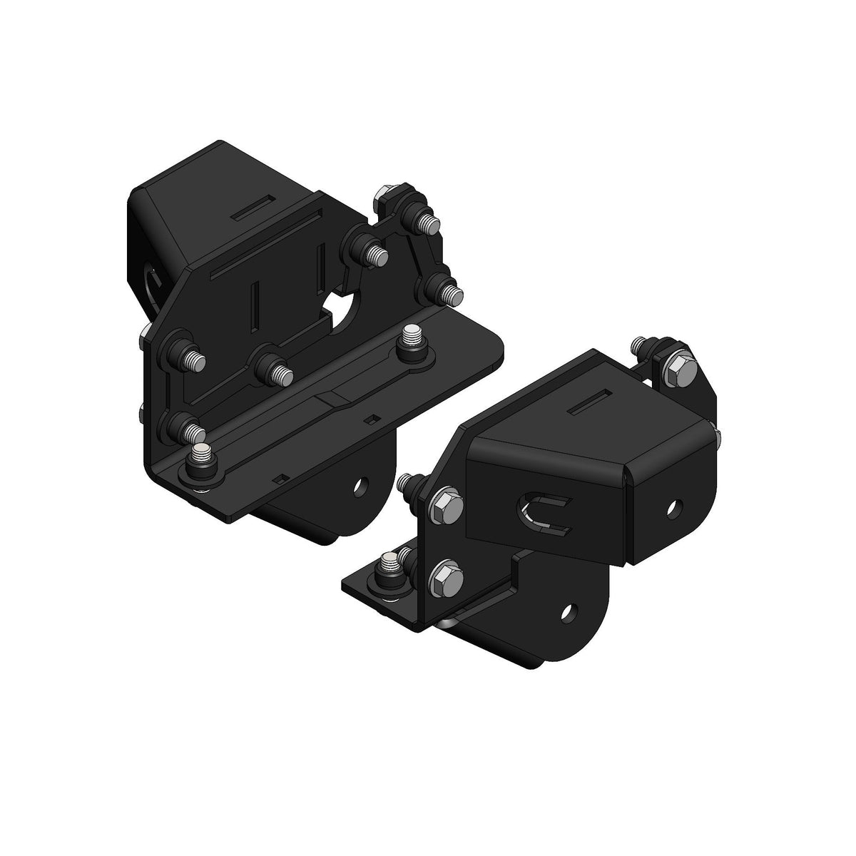 Jeep Wrangler Rear Frame Brackets (2007-2018, JK)