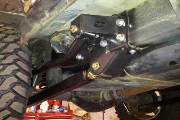 Jeep Wrangler Rear Frame Brackets (2007-2018, JK)