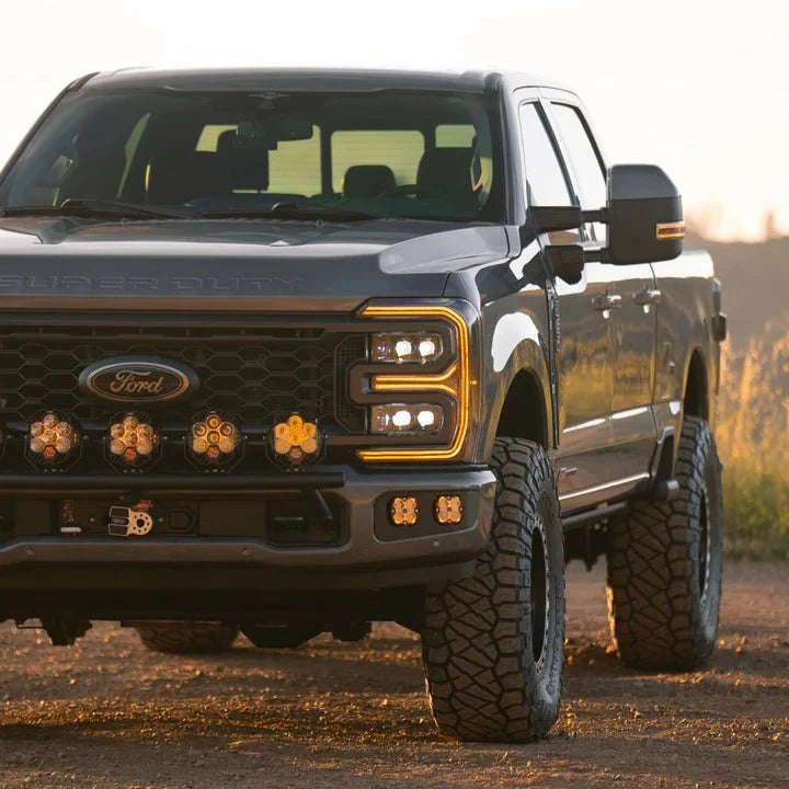 AlphaRex NOVA-Series LED Projector Headlights for Ford Super Duty - Chrome