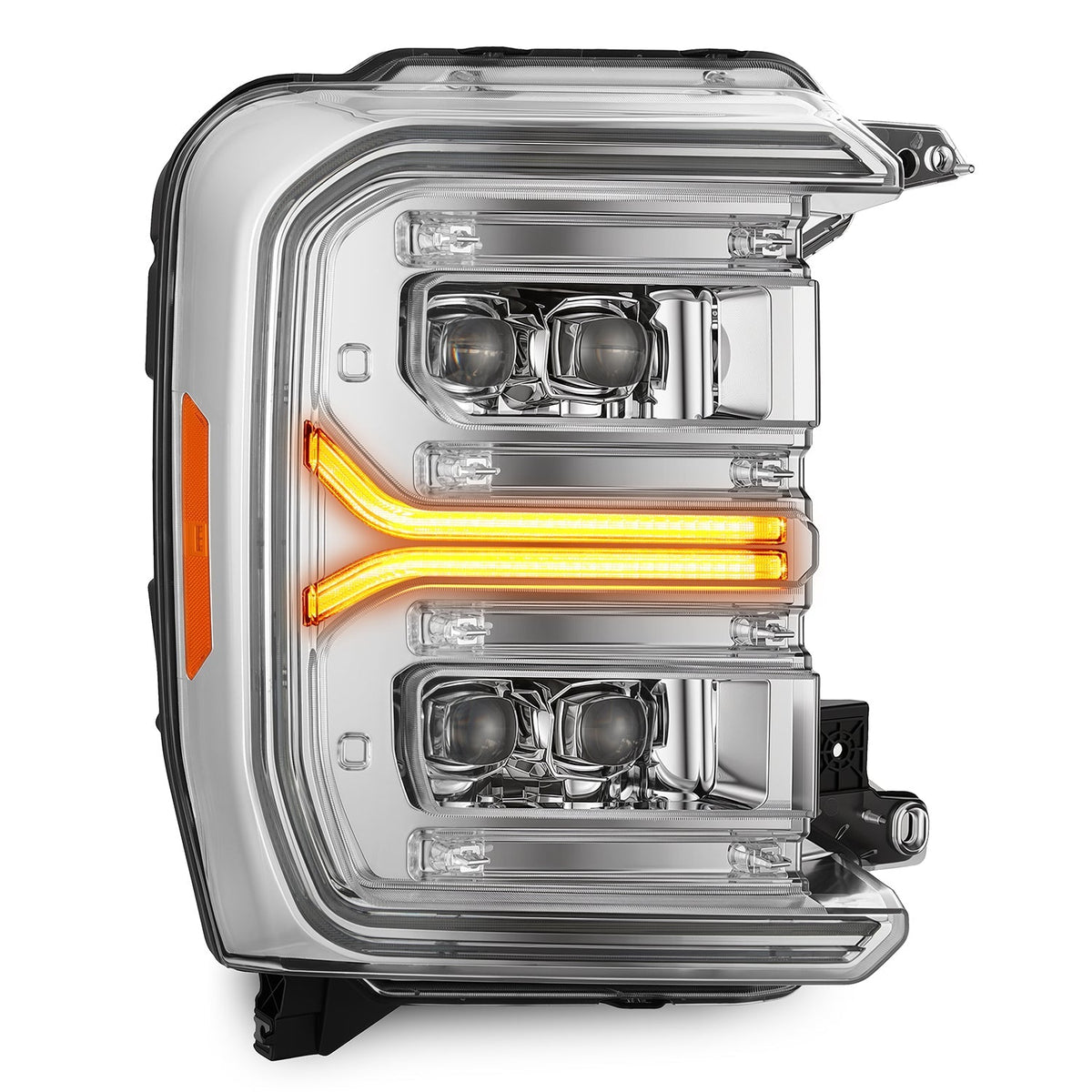 AlphaRex NOVA-Series LED Projector Headlights for Ford Super Duty - Chrome