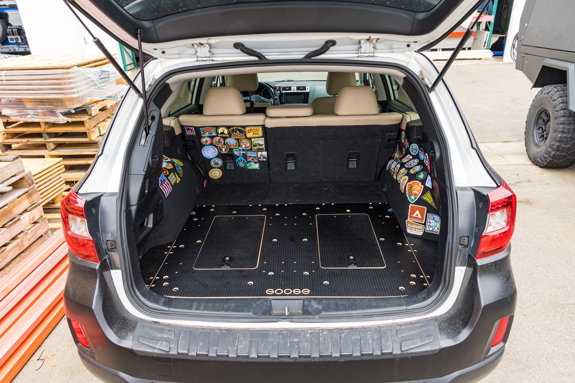 斯巴鲁 Outback 2015-2019 第五代 - 后板系统