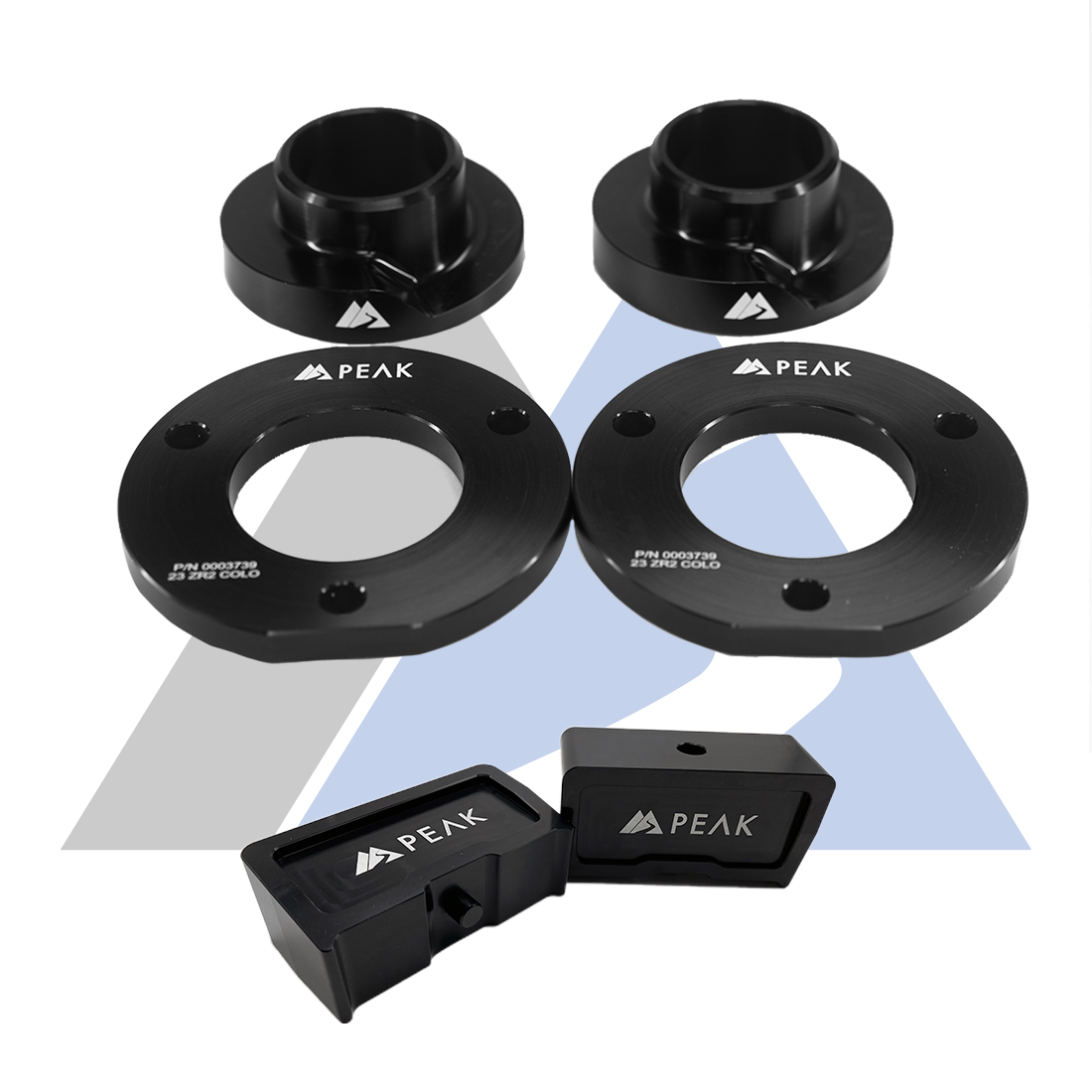 Peak Suspension 2" Front/1" Rear Lift Kit (2/1) – 23+ Colorado/Canyon for 2023+ Chevy Colorado / GMC Canyon