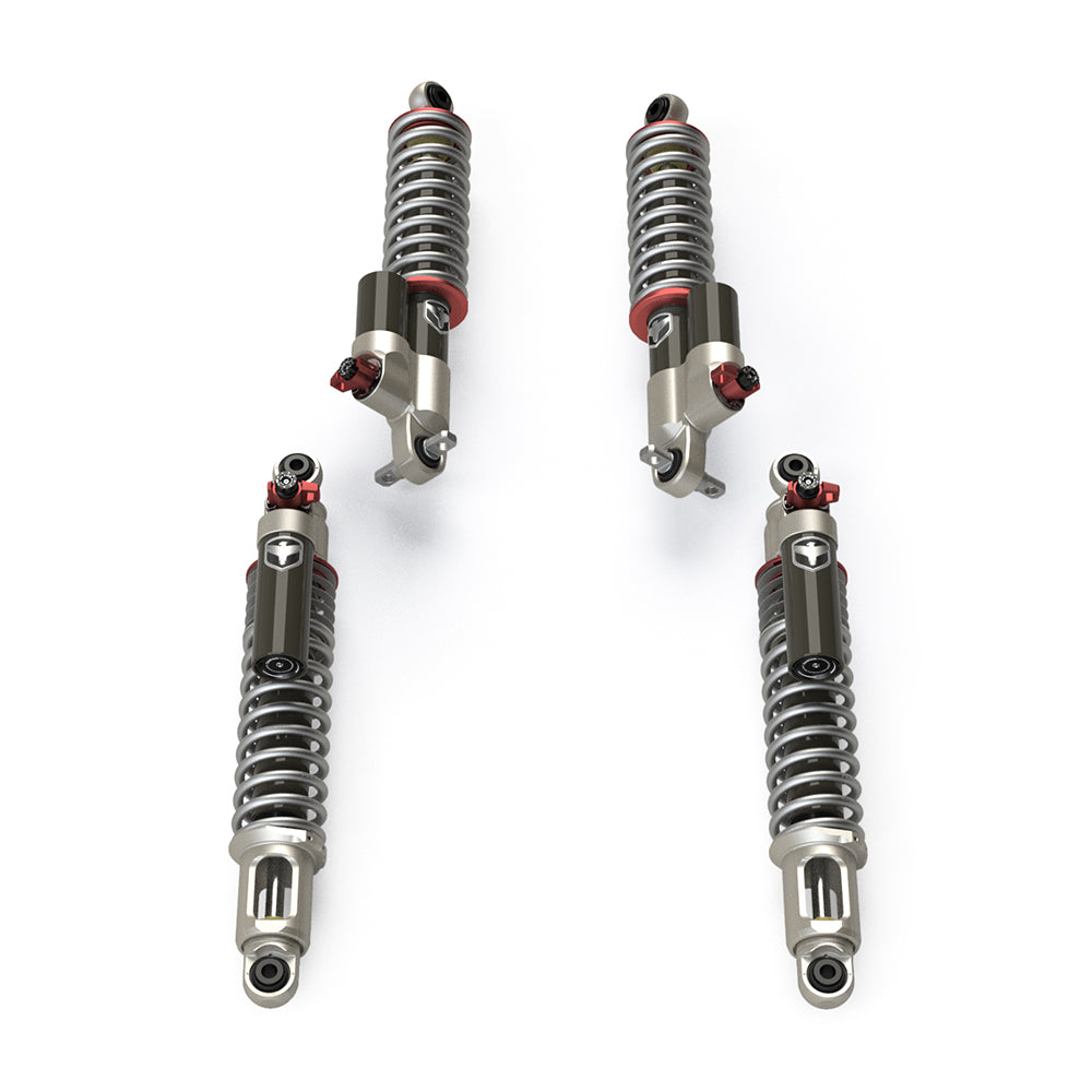 Bronco: Falcon 3.3 Series Fast Adjust Coilover Kit (3.5" Lift) - 35" Tires