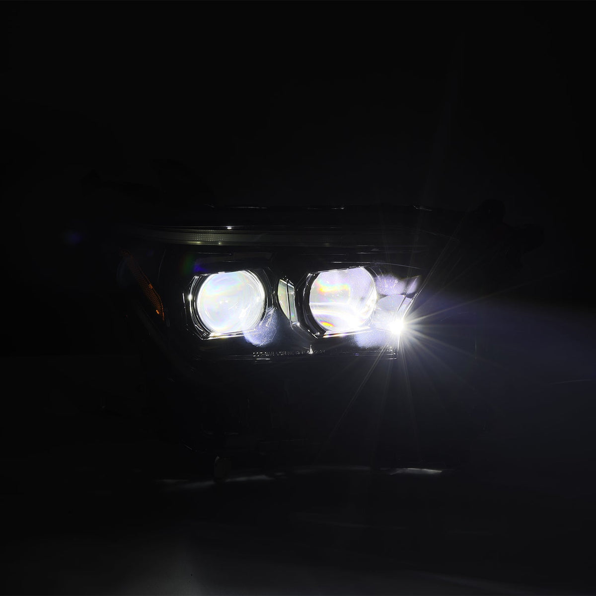 AlphaRex LUXX-Series LED Projector Headlights for Toyota Tacoma / Toyota 4Runner - Black