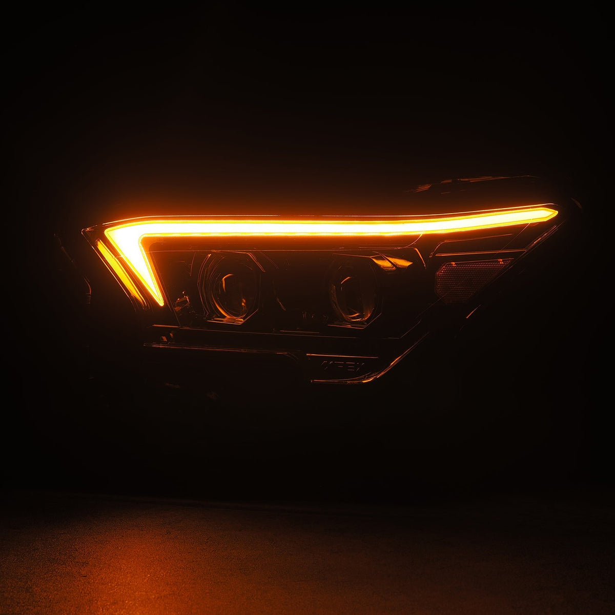 AlphaRex OG-Style LUXX-Series LED Projector Headlights for Toyota Tacoma / Toyota 4Runner - Black