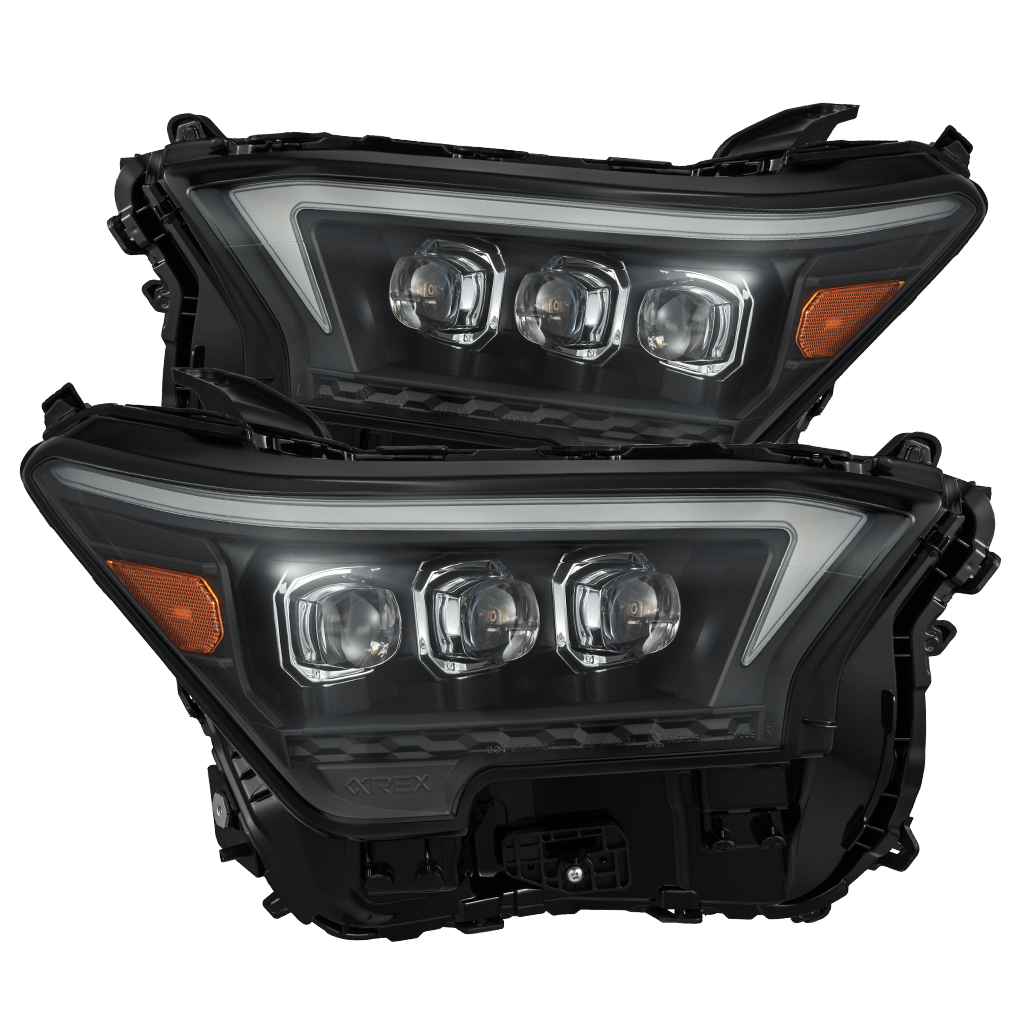 AlphaRex OG-Style NOVA-Series LED Projector Headlights for Toyota Tacoma / Toyota 4Runner - Black