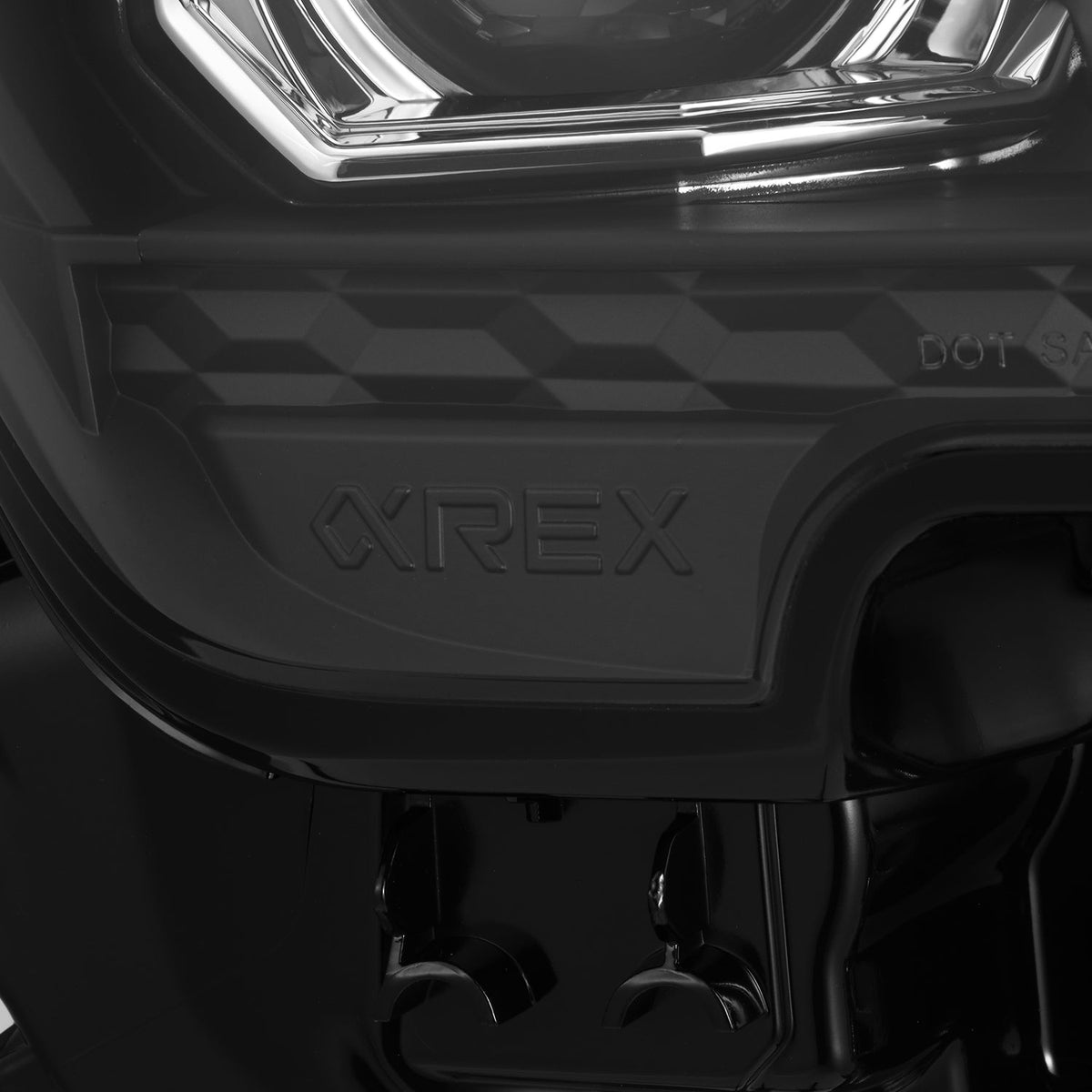 AlphaRex OG-Style LUXX-Series LED Projector Headlights for Toyota Tacoma / Toyota 4Runner - Black