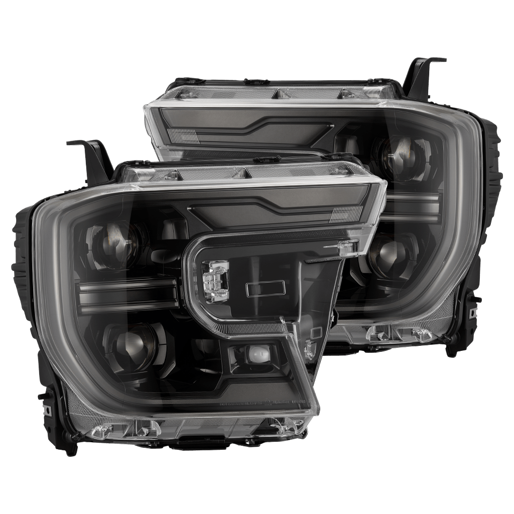 AlphaRex LUXX-Series LED Projector Headlights for Ford Ranger / Ford Ranger Raptor - Alpha-Black