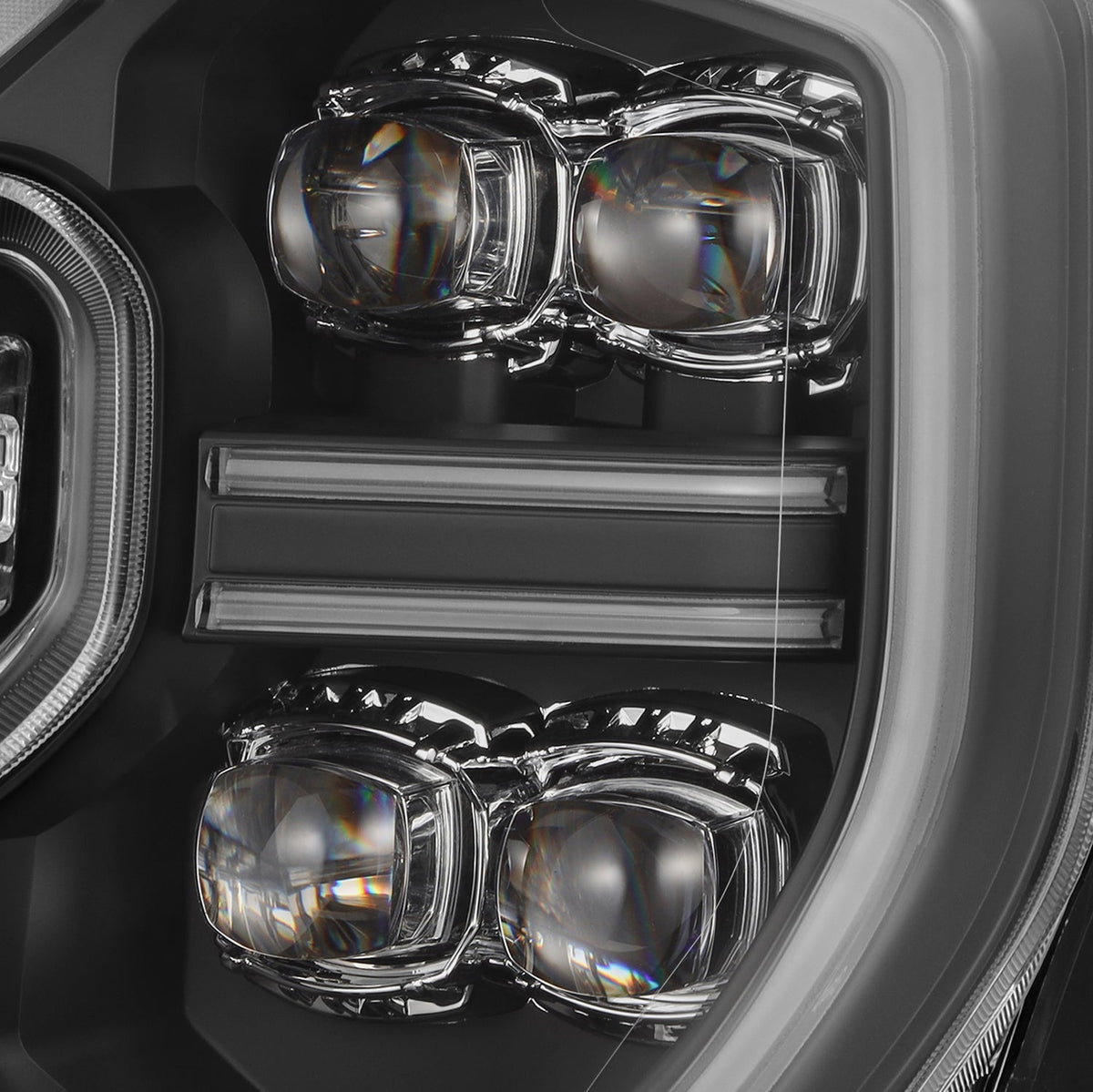 AlphaRex NOVA-Series LED Projector Headlights for Ford Ranger / Ford Ranger Raptor - Black